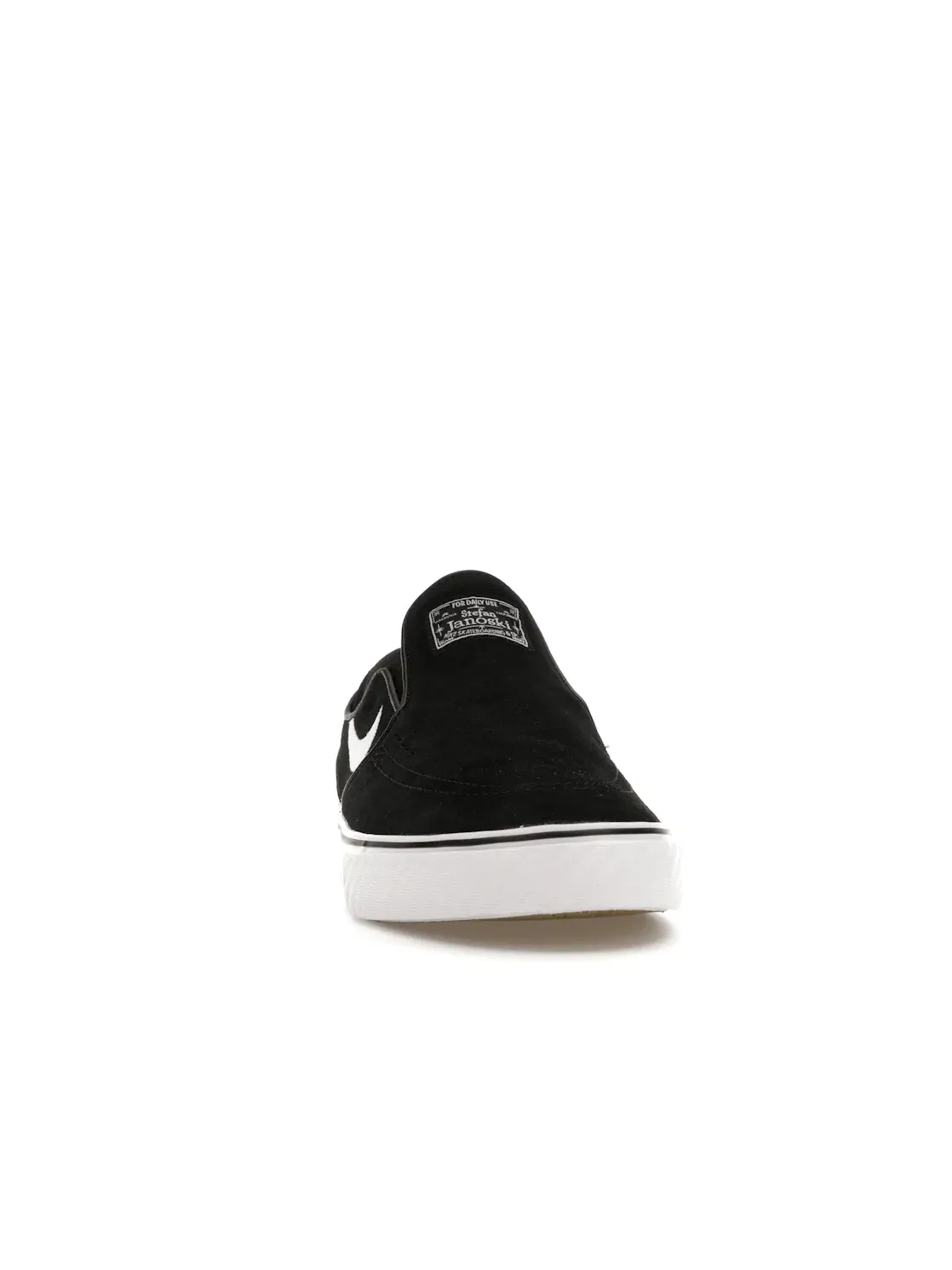 Мужские кроссовки без шнурков Nike SB Stefan Janoski+ Slip Nike — изображение 2 из 4, черный/черный-белый