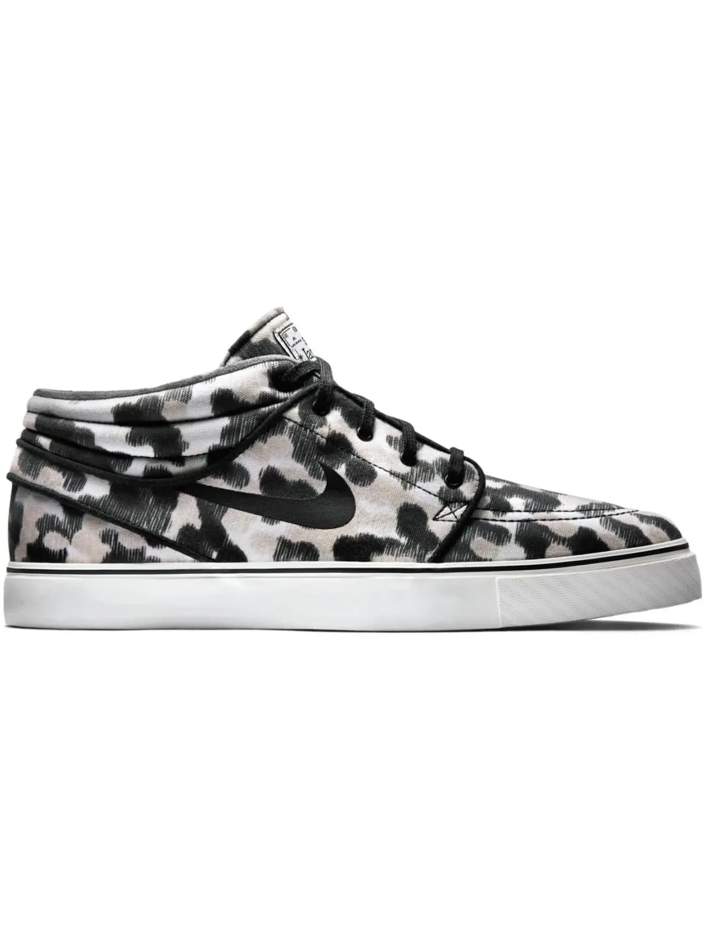 Мужские кроссовки для скейтбординга Nike SB Stefan Janoski Zoom Mid — изображение 1 из 1, белый/черный серый