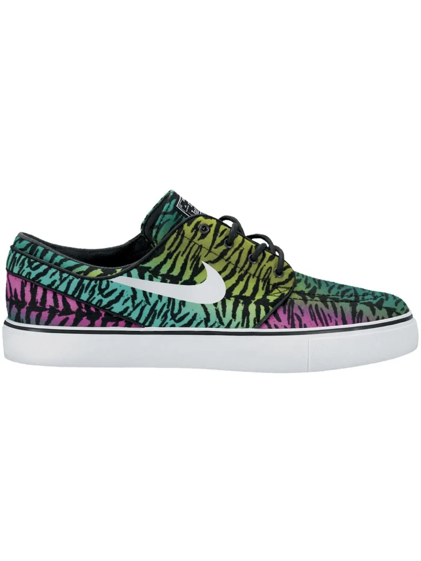 Мужские кроссовки с принтом Nike SB Stefan Janoski Nike — изображение 1 из 1, белый-зеленый