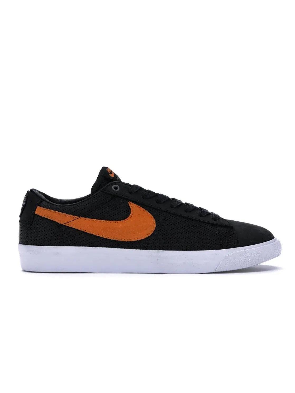 Мужские кроссовки Lifestyle Nike SB Zoom Blazer Low GT Cats Paw Saloon Nike — изображение 1 из 4, черный/оранжевый-белый