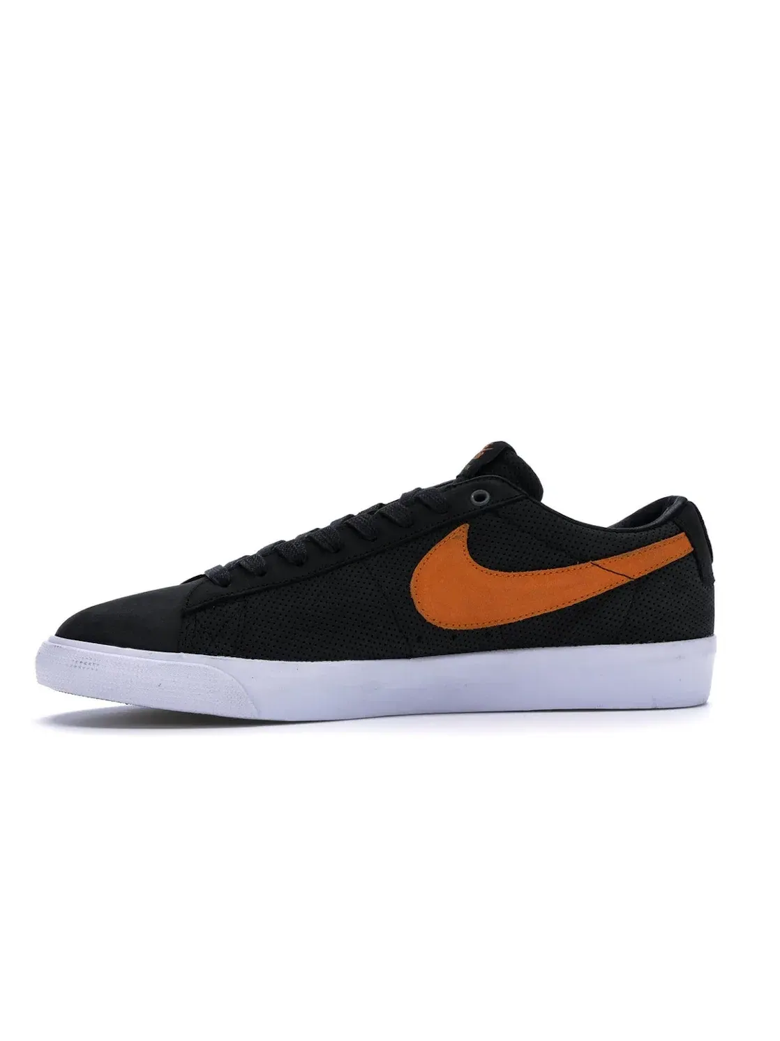 Мужские кроссовки Lifestyle Nike SB Zoom Blazer Low GT Cats Paw Saloon Nike — изображение 3 из 4, черный/оранжевый-белый