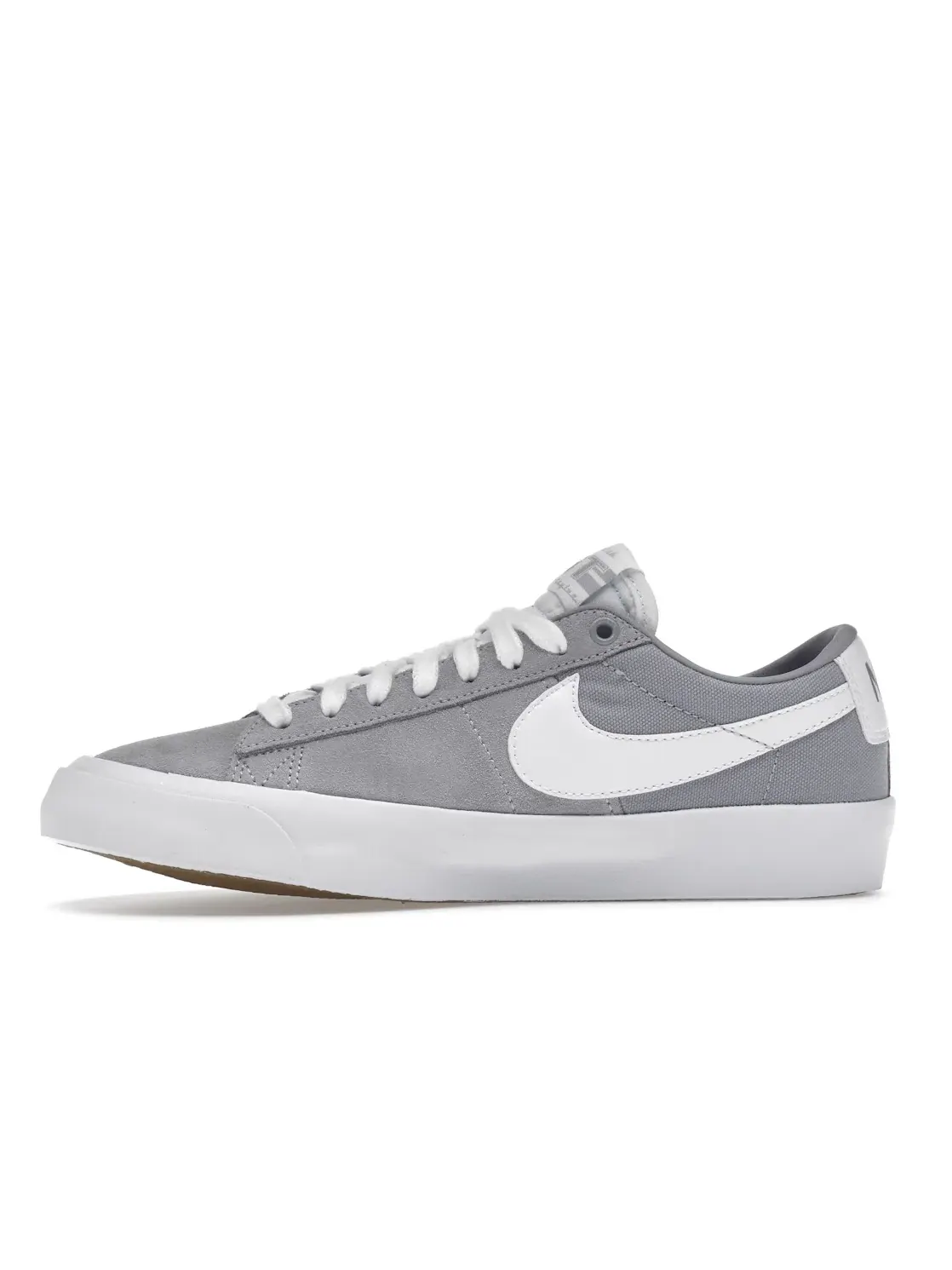 Мужские кроссовки Nike SB Zoom Blazer Low Pro GT — изображение 3 из 4, серый/белый-серый-белый