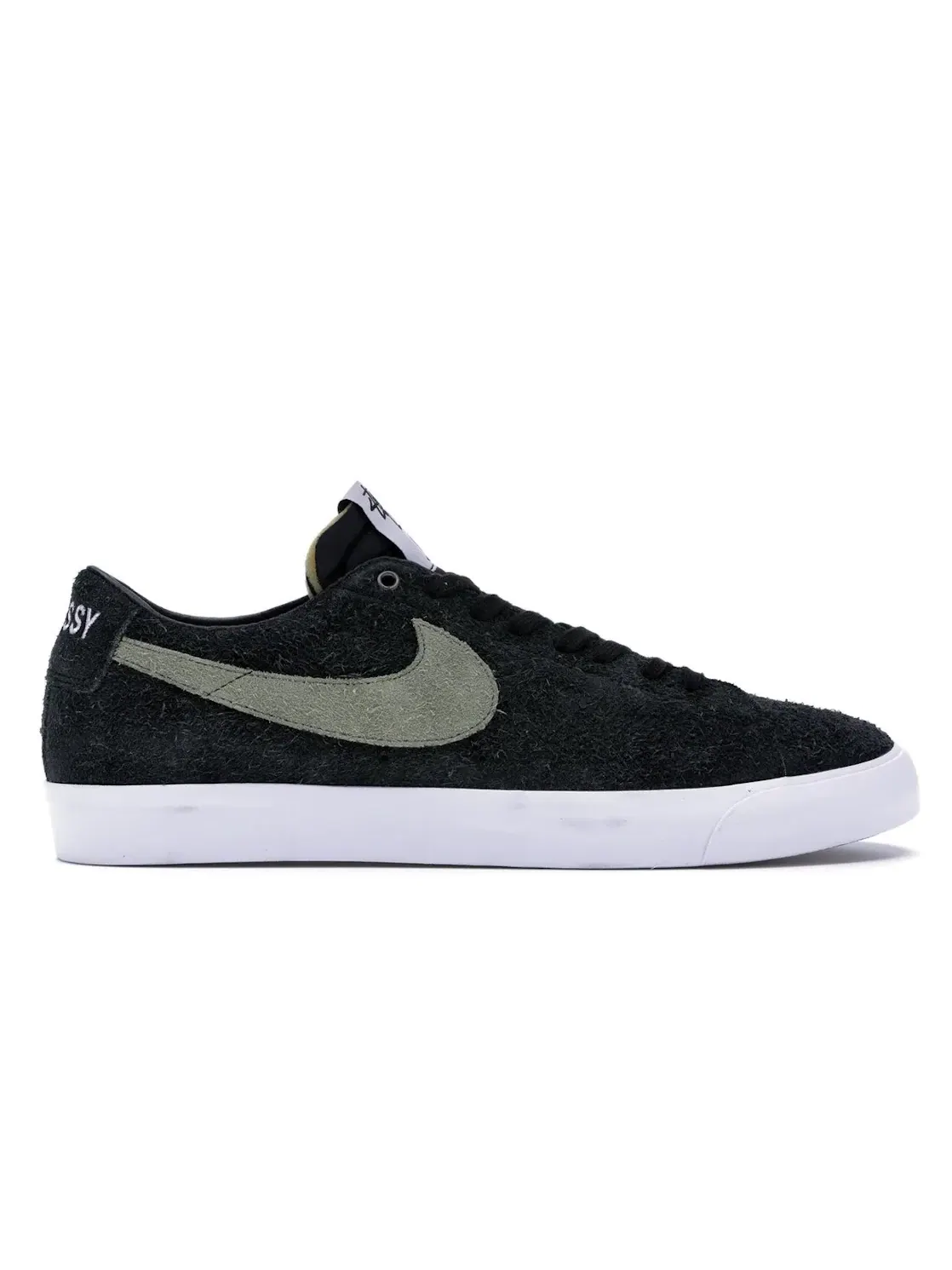 Мужские кроссовки Lifestyle Nike SB Zoom Blazer Low Stussy Nike — изображение 1 из 4, черный/зеленый