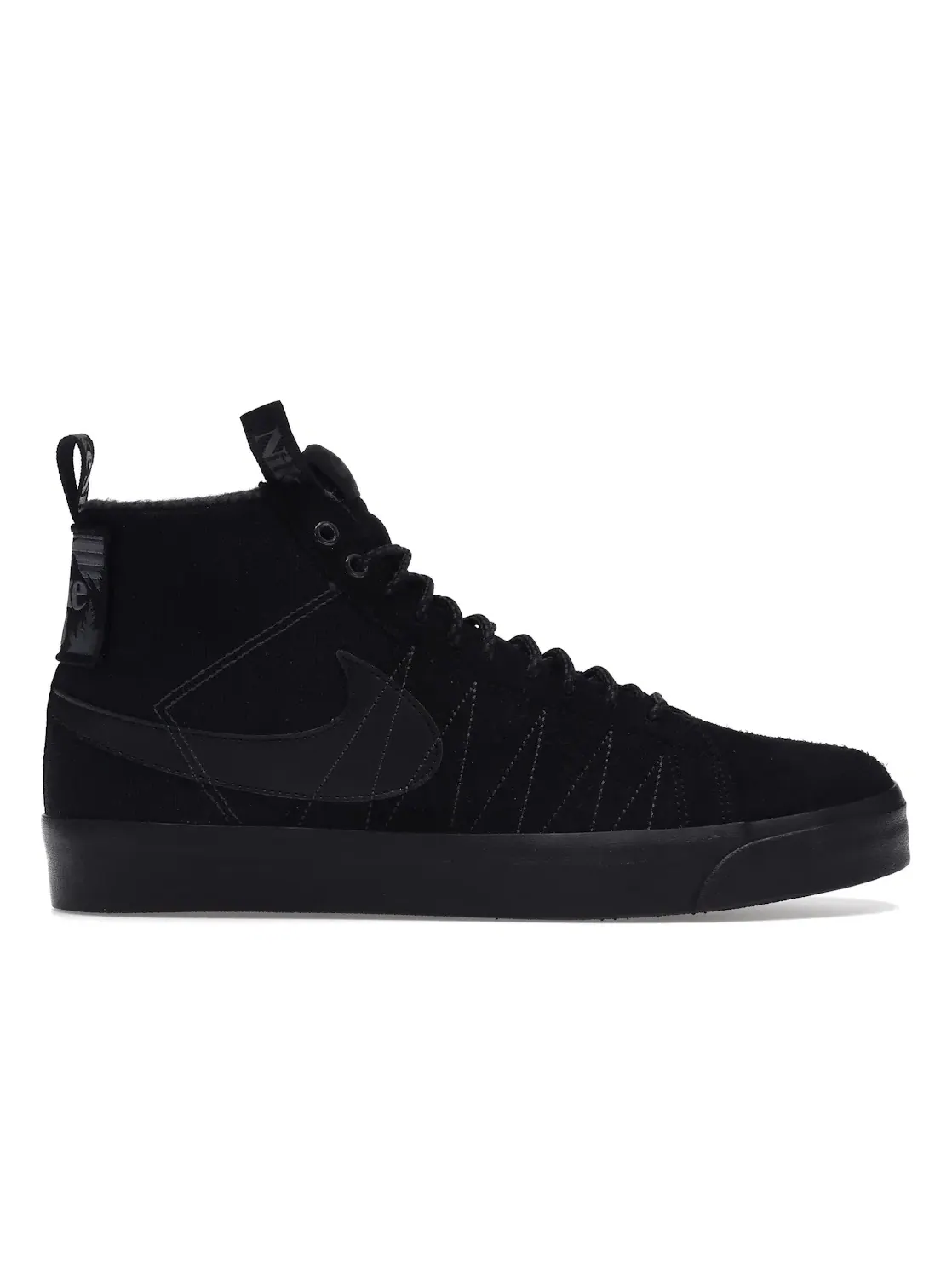 Мужские кроссовки Nike SB Zoom Blazer Mid Acclimate Pack — изображение 1 из 4, черный/черный-черный