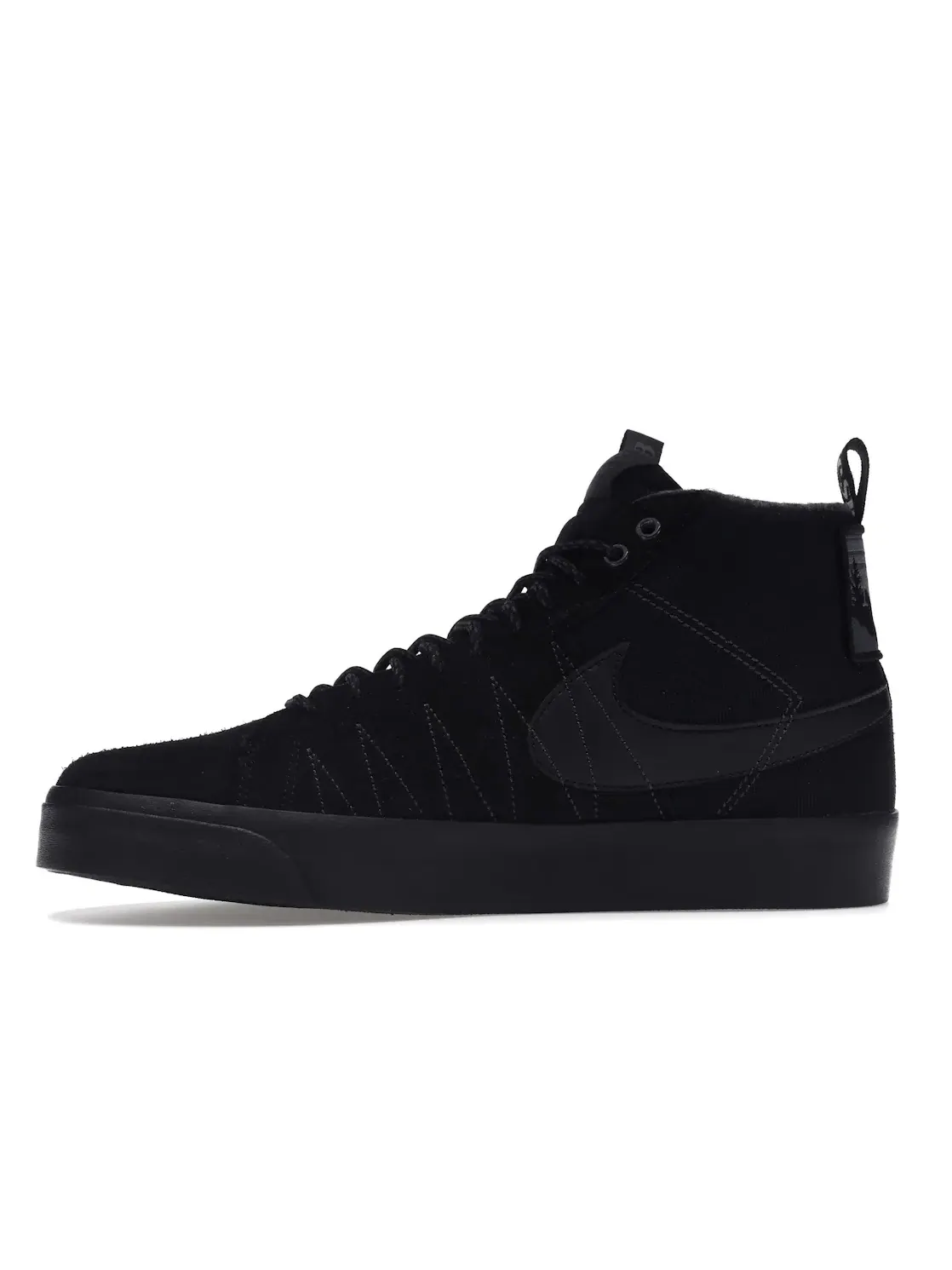 Мужские кроссовки Nike SB Zoom Blazer Mid Acclimate Pack — изображение 3 из 4, черный/черный-черный