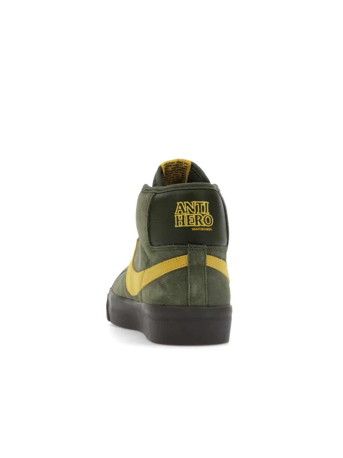 Мужские кроссовки с системой амортизации Nike SB Zoom Blazer Mid Nike — изображение 4 из 4, зеленый//зеленый