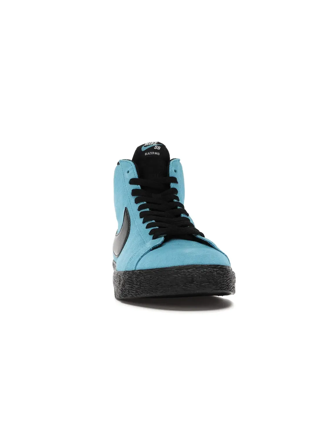 Мужские кроссовки на шнуровке Nike SB Zoom Blazer Mid — изображение 2 из 4, синий/синий-белый-черный