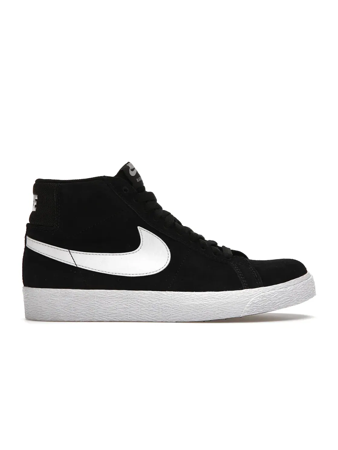 Мужские кроссовки Lifestyle с ретро Swoosh Nike SB Zoom Blazer Mid — изображение 1 из 4, черный/белый/белый/белый