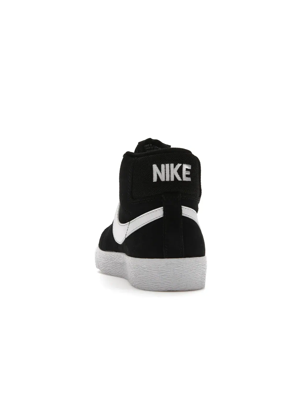 Мужские кроссовки Lifestyle с ретро Swoosh Nike SB Zoom Blazer Mid — изображение 4 из 4, черный/белый/белый/белый