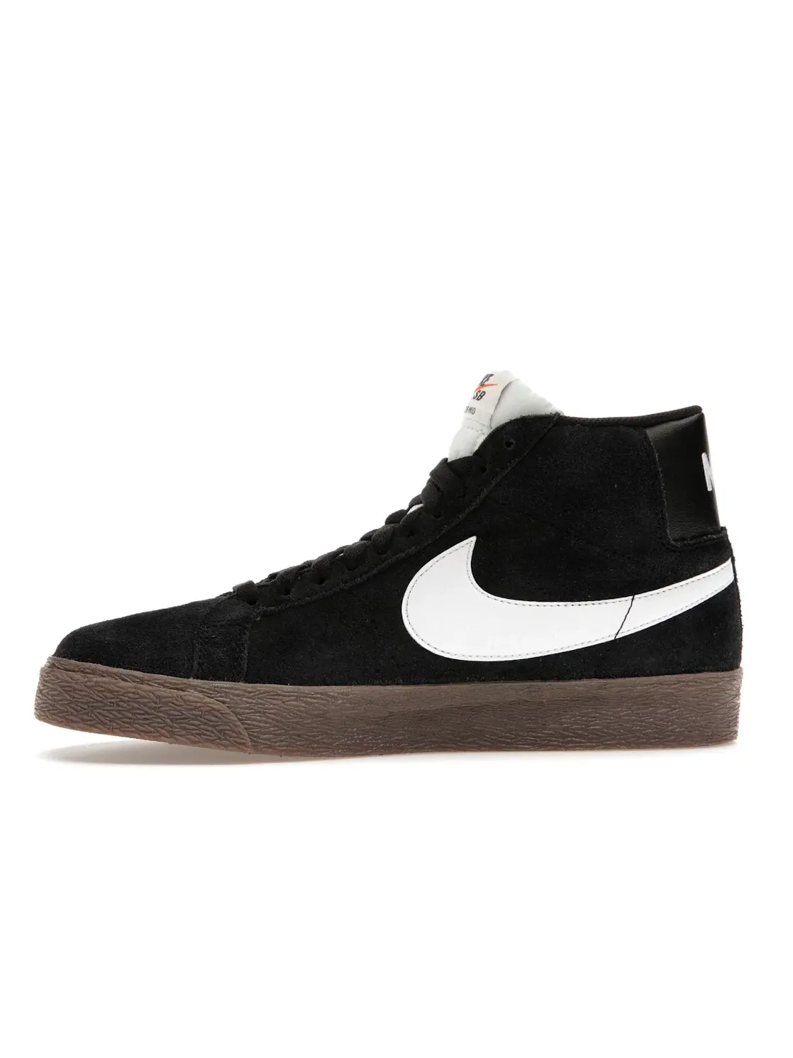 Мужские кроссовки Nike SB Zoom Blazer Mid — изображение 3 из 4, черный/белый-черный