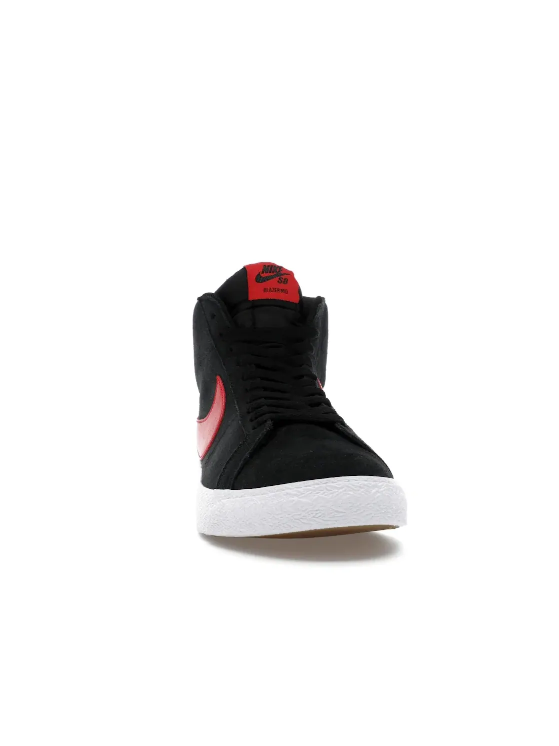 Мужские кроссовки Lifestyle Nike SB Zoom Blazer Mid Bred — изображение 2 из 4, черный/красный/черный