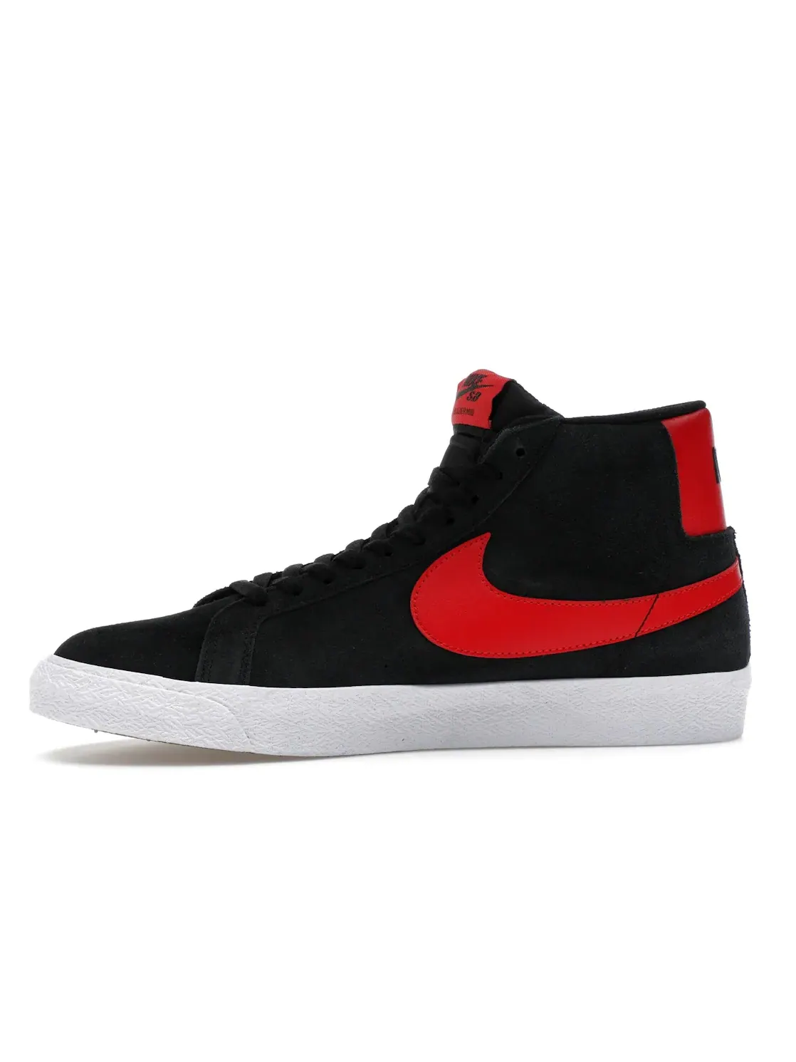 Мужские кроссовки Lifestyle Nike SB Zoom Blazer Mid Bred — изображение 3 из 4, черный/красный/черный