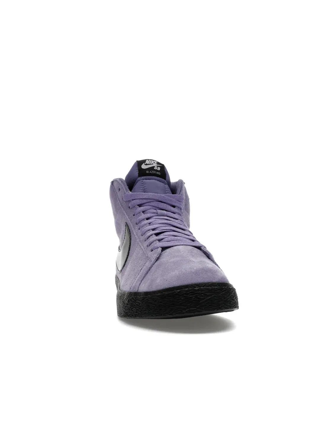 Мужские кроссовки с высоким верхом Nike SB Zoom Blazer Mid — изображение 2 из 4, белый/черный