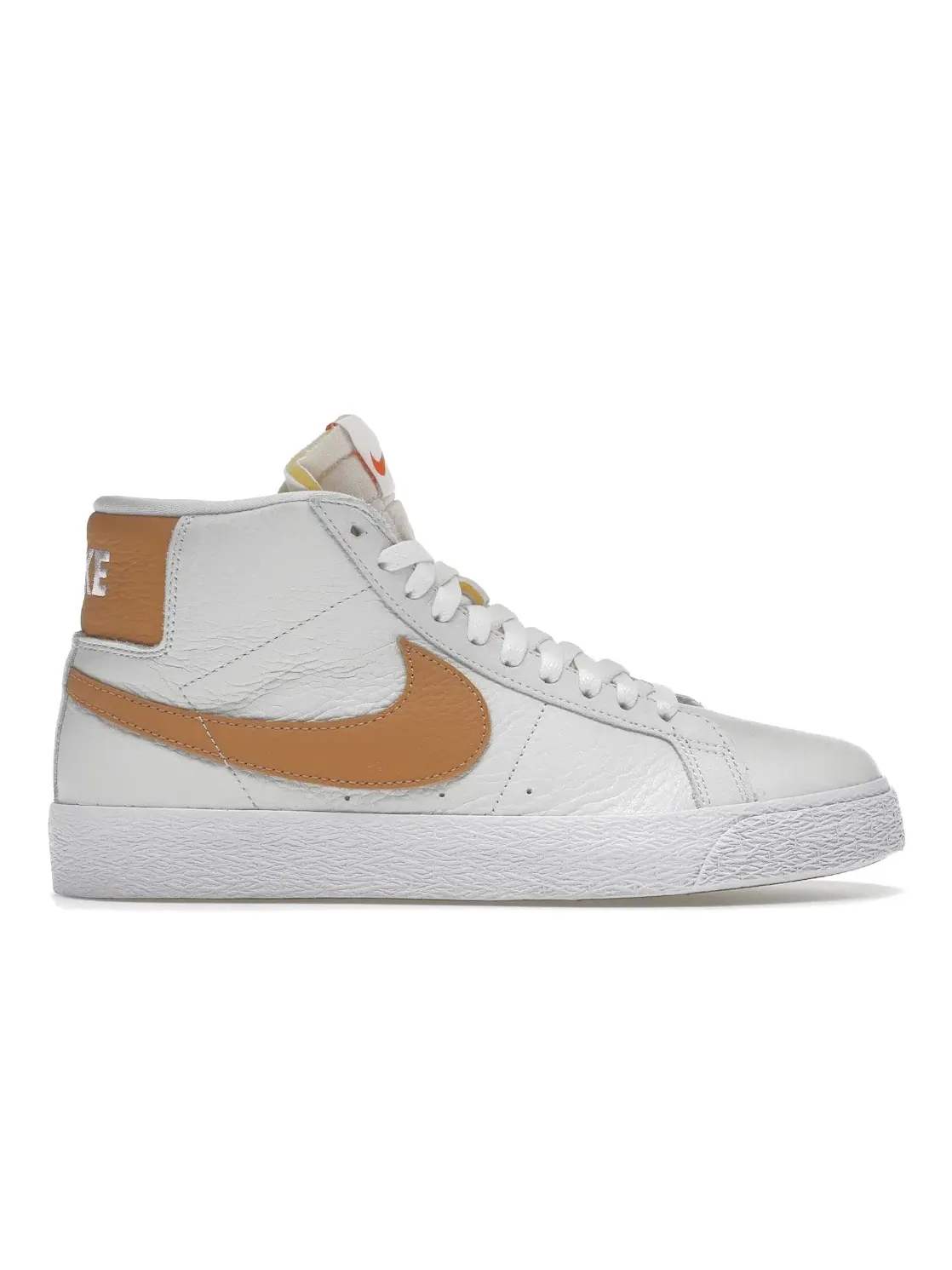 Мужские кроссовки для повседневной носки Nike SB Zoom Blazer Mid ISO Nike — изображение 1 из 4, белый светлый коньячный