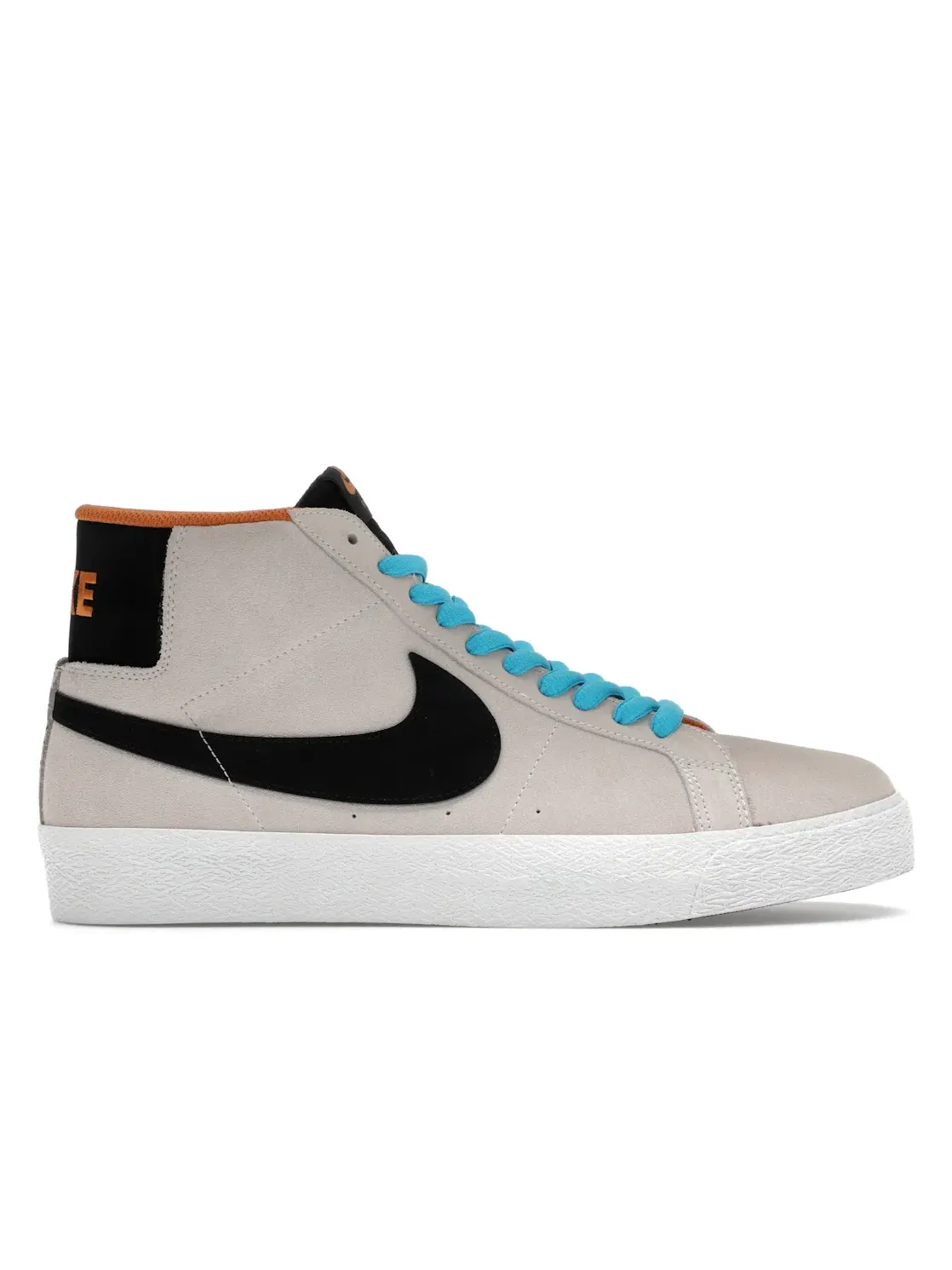 Мужские кроссовки Lifestyle Nike SB Zoom Blazer Mid — изображение 1 из 4, черный белый синий