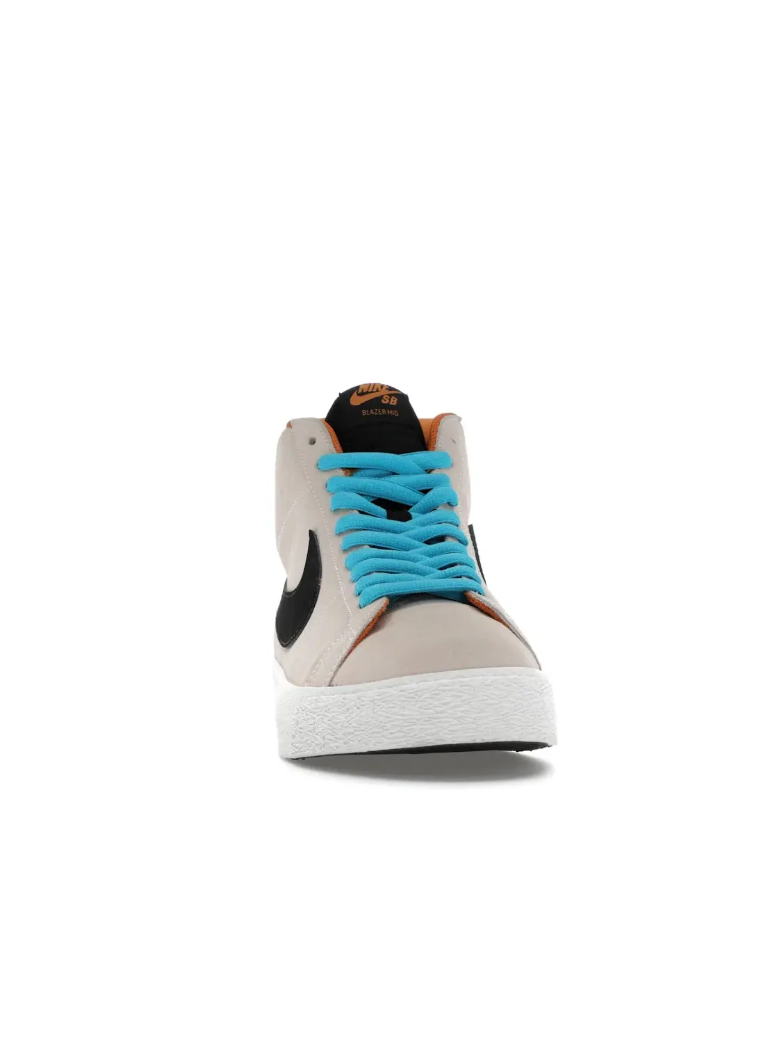 Мужские кроссовки Lifestyle Nike SB Zoom Blazer Mid — изображение 2 из 4, черный белый синий