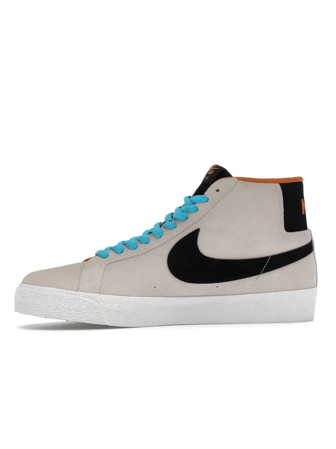 Мужские кроссовки Lifestyle Nike SB Zoom Blazer Mid — изображение 3 из 4, черный белый синий
