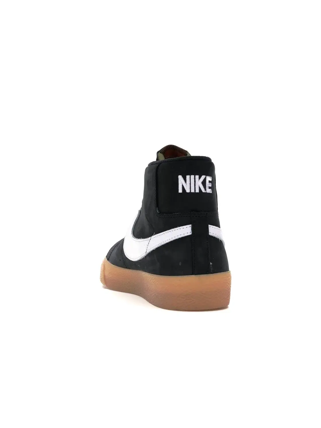 Мужские кроссовки с замшевым верхом Nike SB Zoom Blazer Mid — изображение 4 из 4, черный/белый-оранжевый