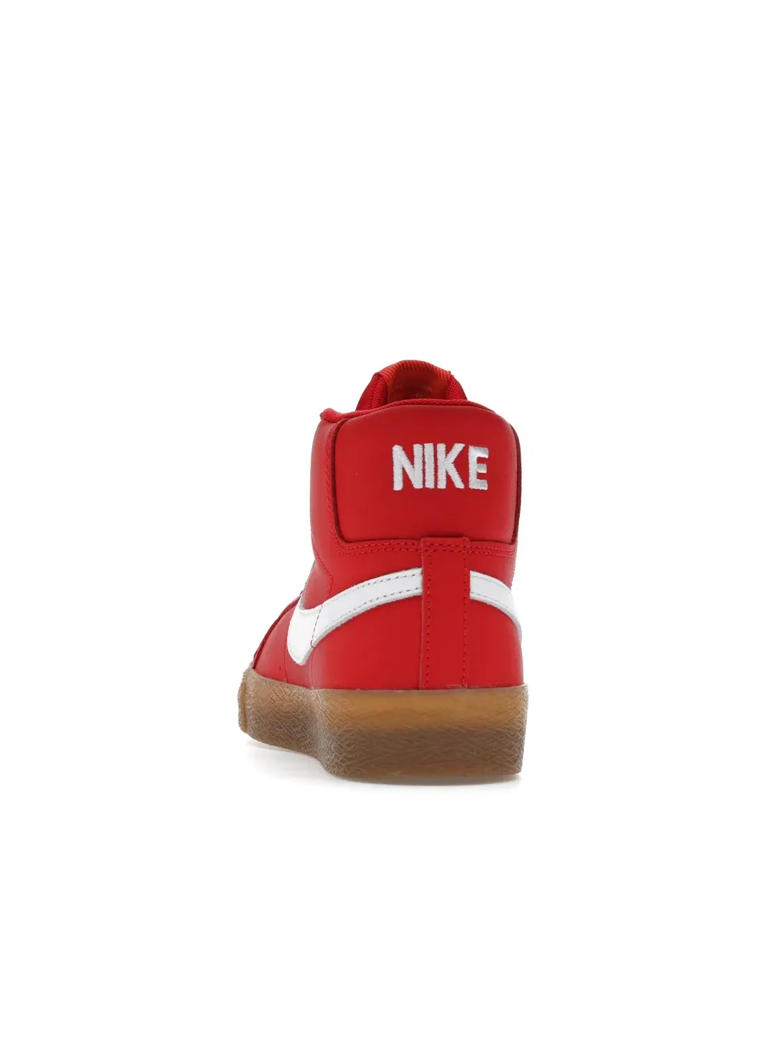 Мужские кроссовки кожаные Nike SB Zoom Blazer Mid Orange Label Red — изображение 4 из 4