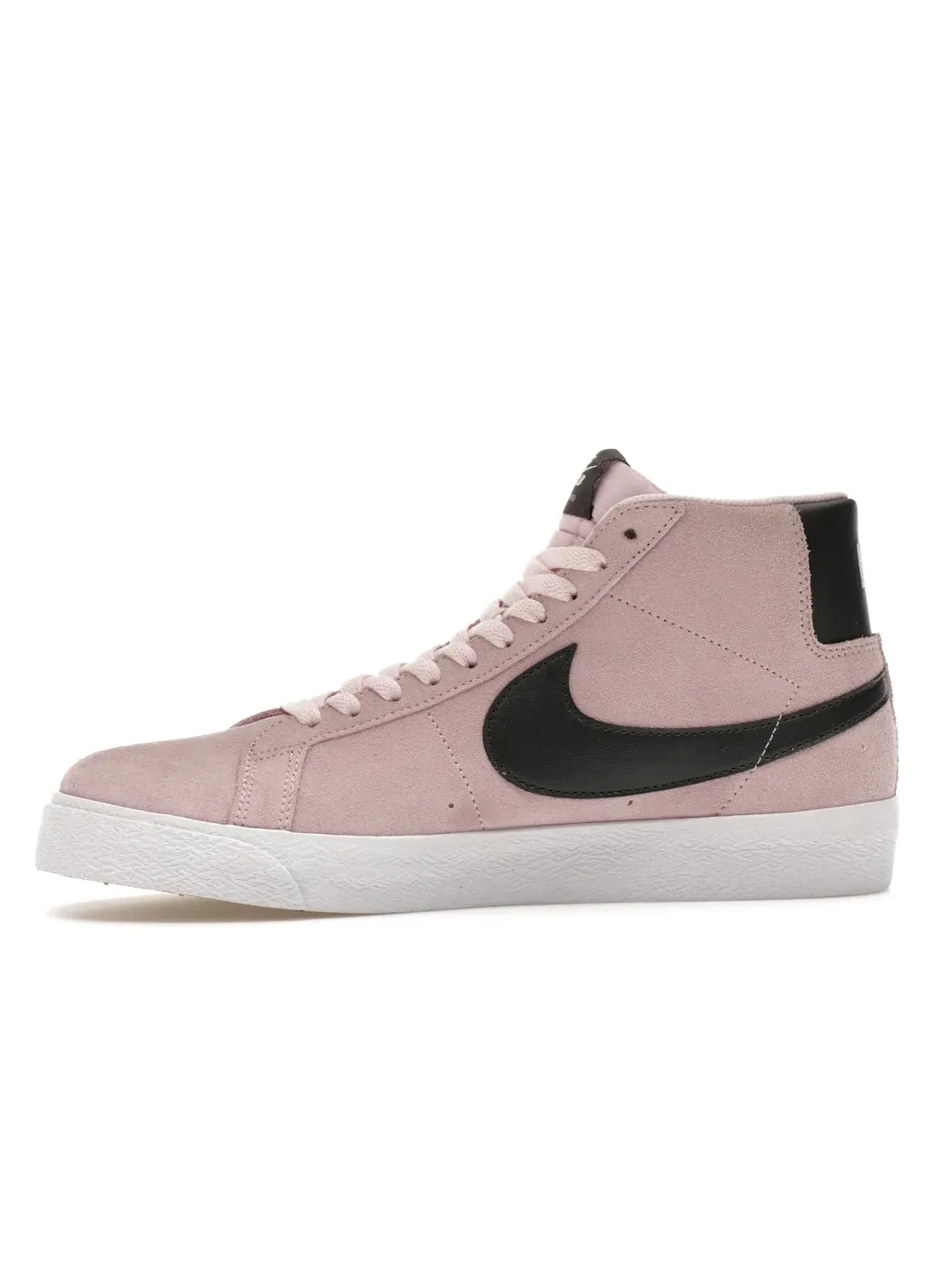 Мужские кроссовки кожаные Nike SB Zoom Blazer Mid — изображение 3 из 4, розовый/белый/желтый