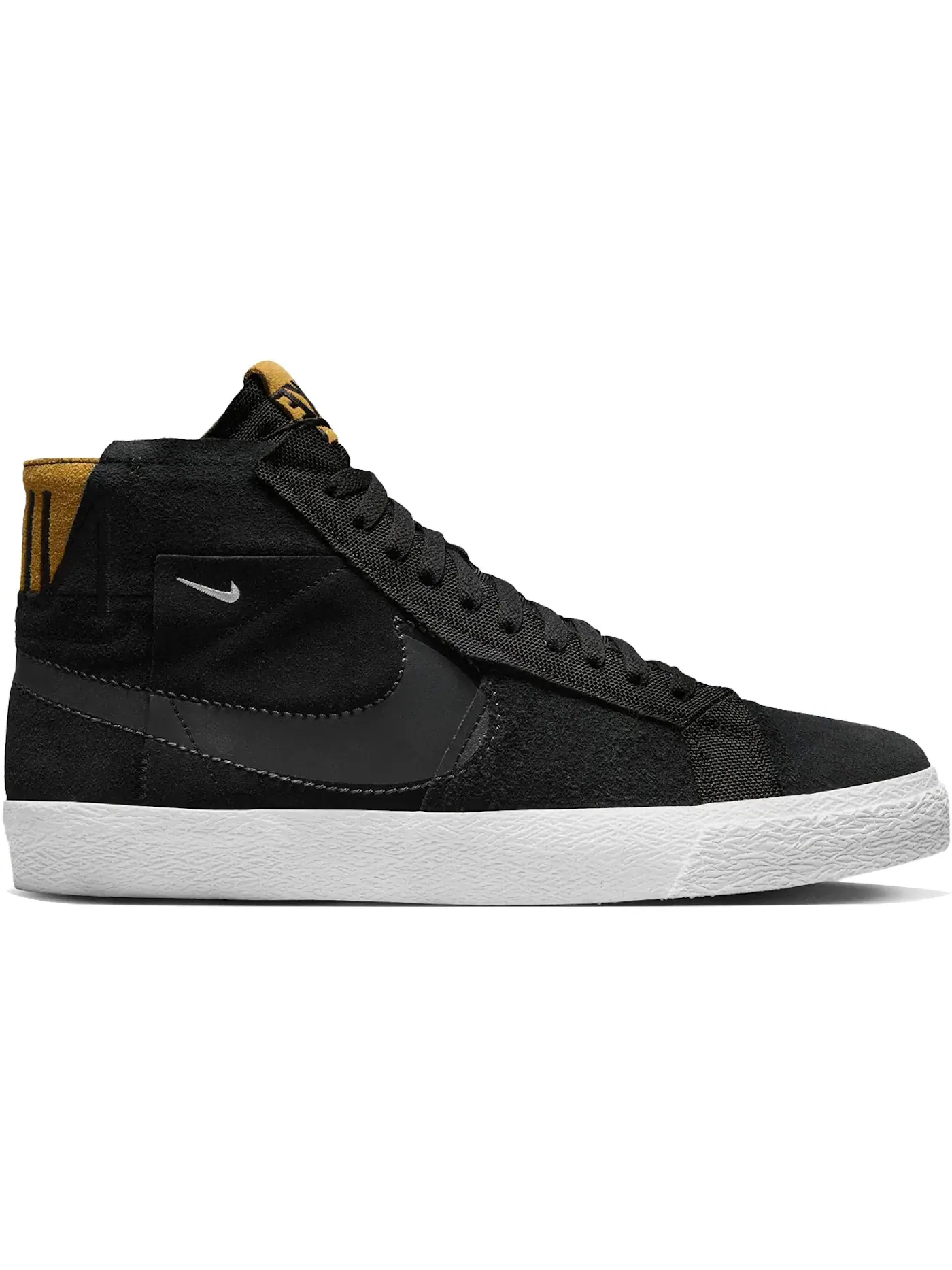 Мужские кроссовки Lifestyle Nike SB Zoom Blazer Mid Premium — изображение 1 из 1, черный/черный/белый