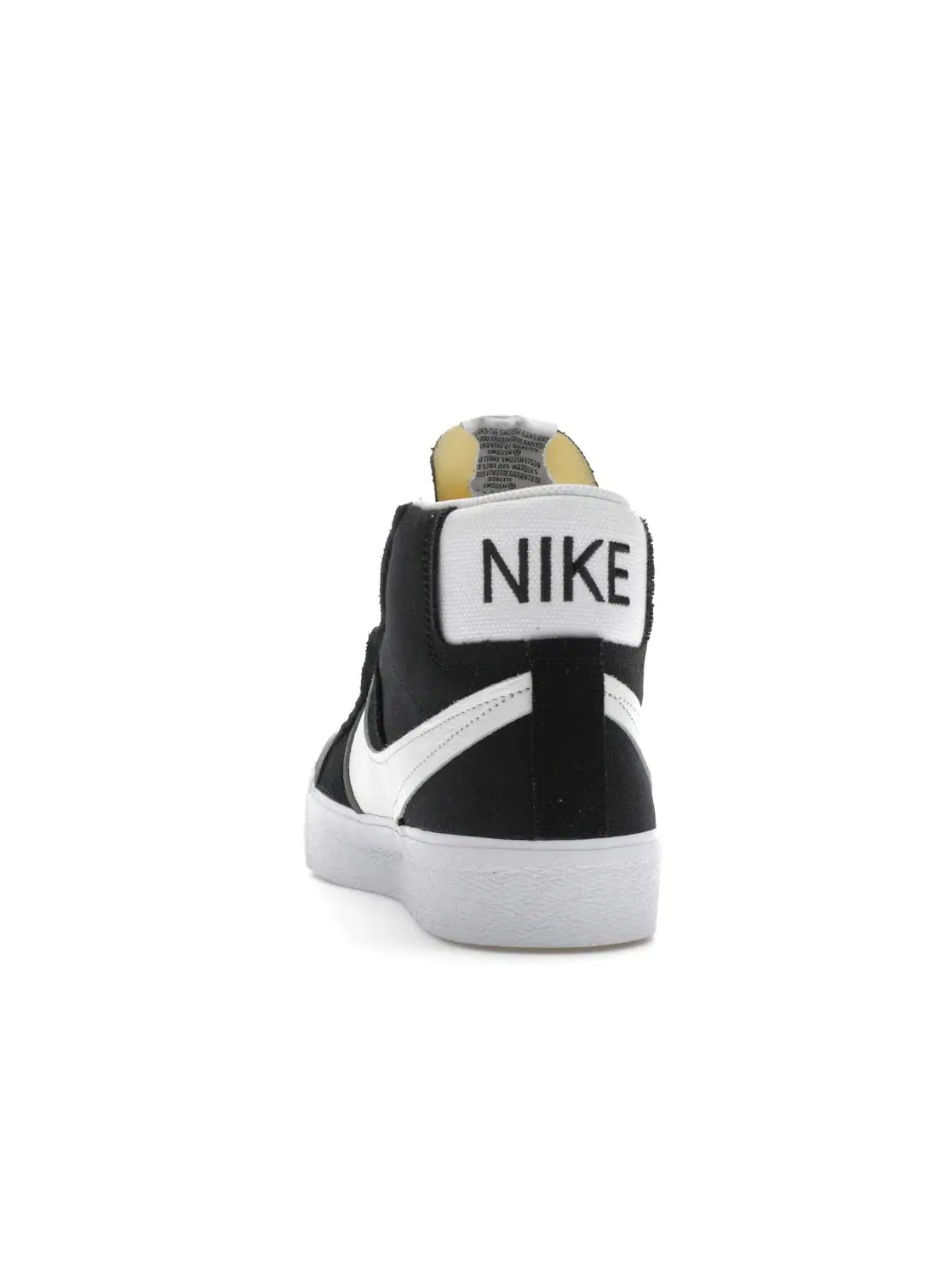 Мужские кроссовки lifestyle с высоким берцем Nike SB Zoom Blazer Mid Premium Plus Nike — изображение 4 из 4, черный/белый