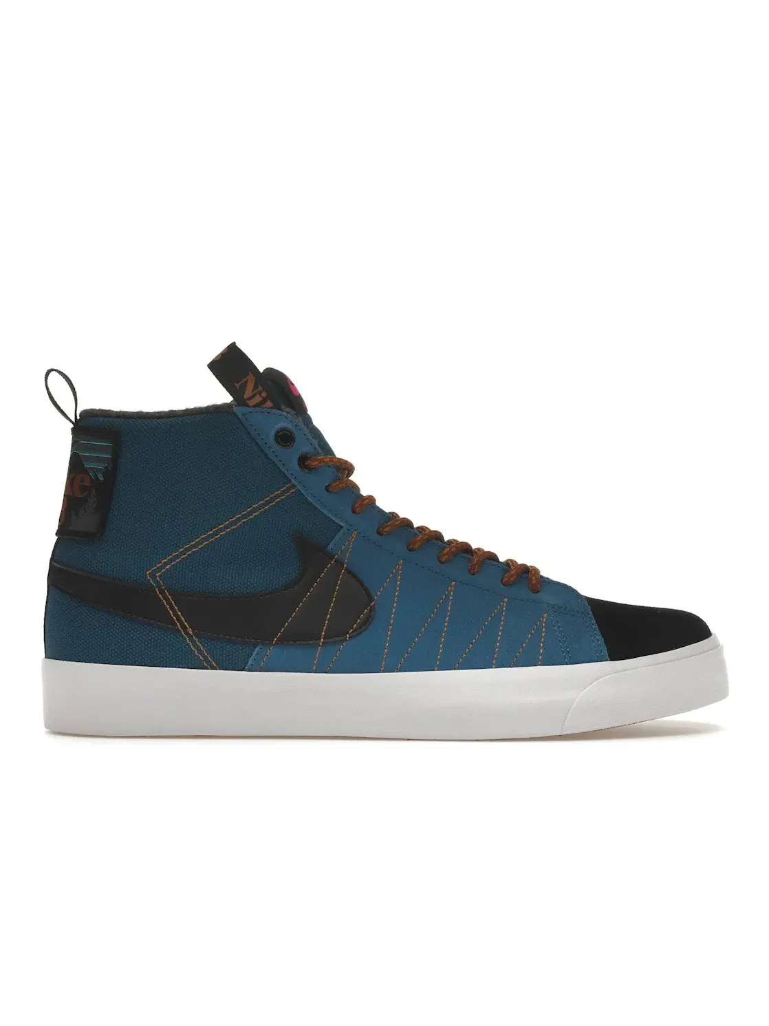 Мужские кроссовки с высоким верхом Nike SB Zoom Blazer Mid PRM Nike — изображение 1 из 4, черный