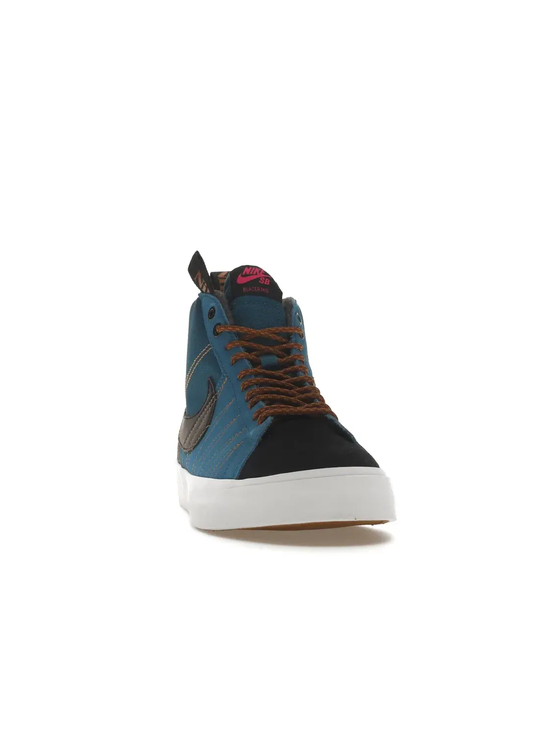 Мужские кроссовки с высоким верхом Nike SB Zoom Blazer Mid PRM Nike — изображение 2 из 4, черный
