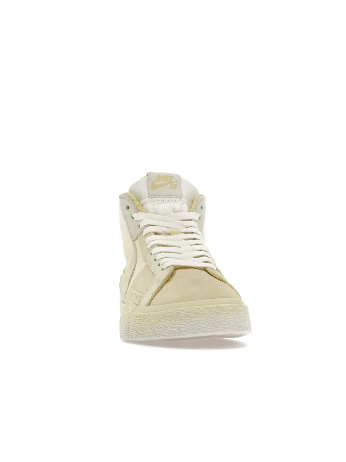 Мужские кроссовки с высоким берцем Nike SB Zoom Blazer Mid PRM Nike, Lemon Wash — изображение 2 из 4
