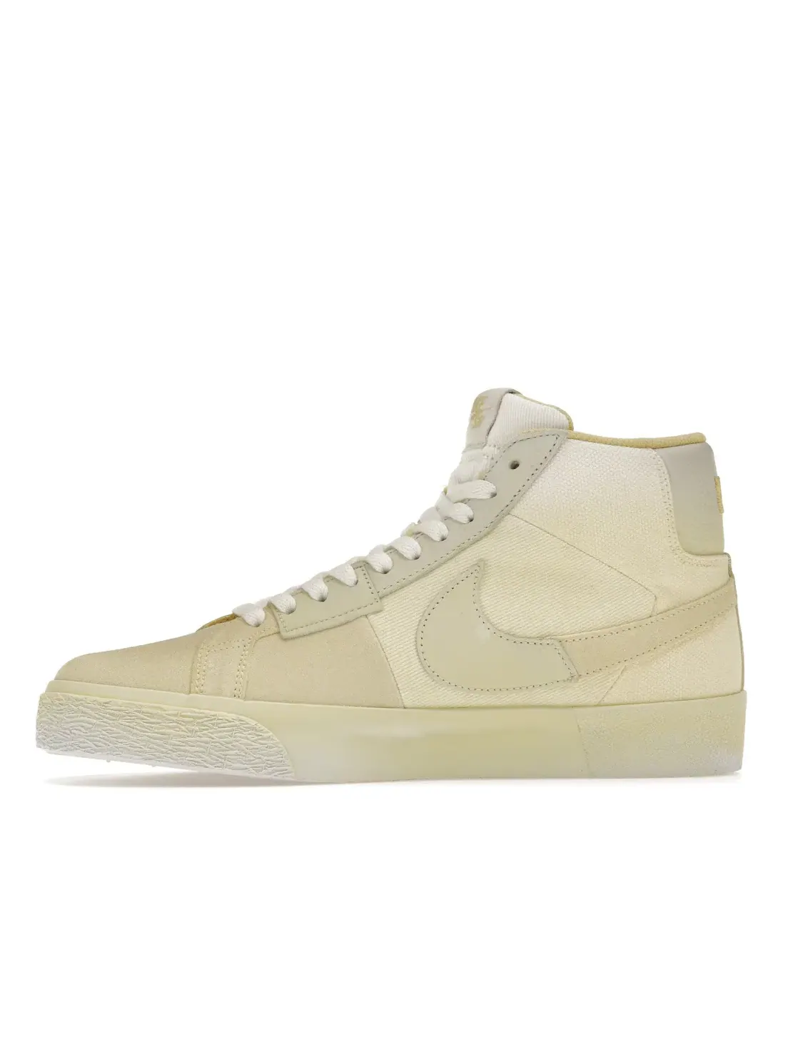 Мужские кроссовки с высоким берцем Nike SB Zoom Blazer Mid PRM Nike, Lemon Wash — изображение 3 из 4