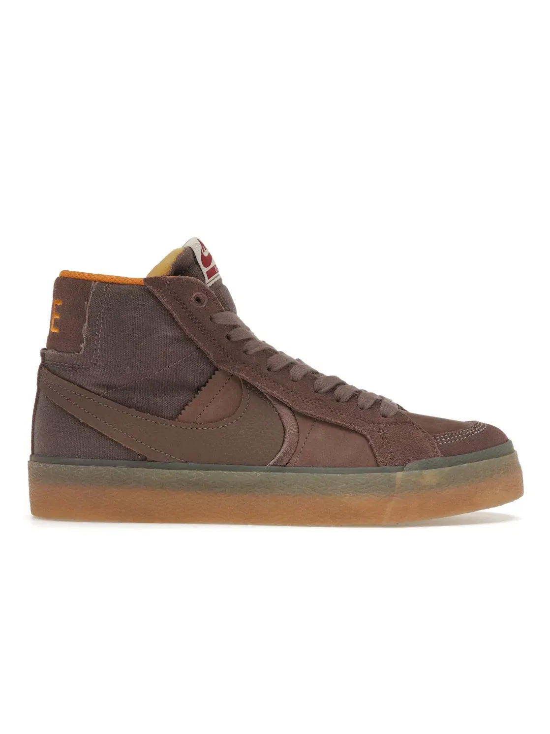 Мужские кроссовки с принтом Nike SB Zoom Blazer Mid PRM Plus Nike — изображение 1 из 4, желтый