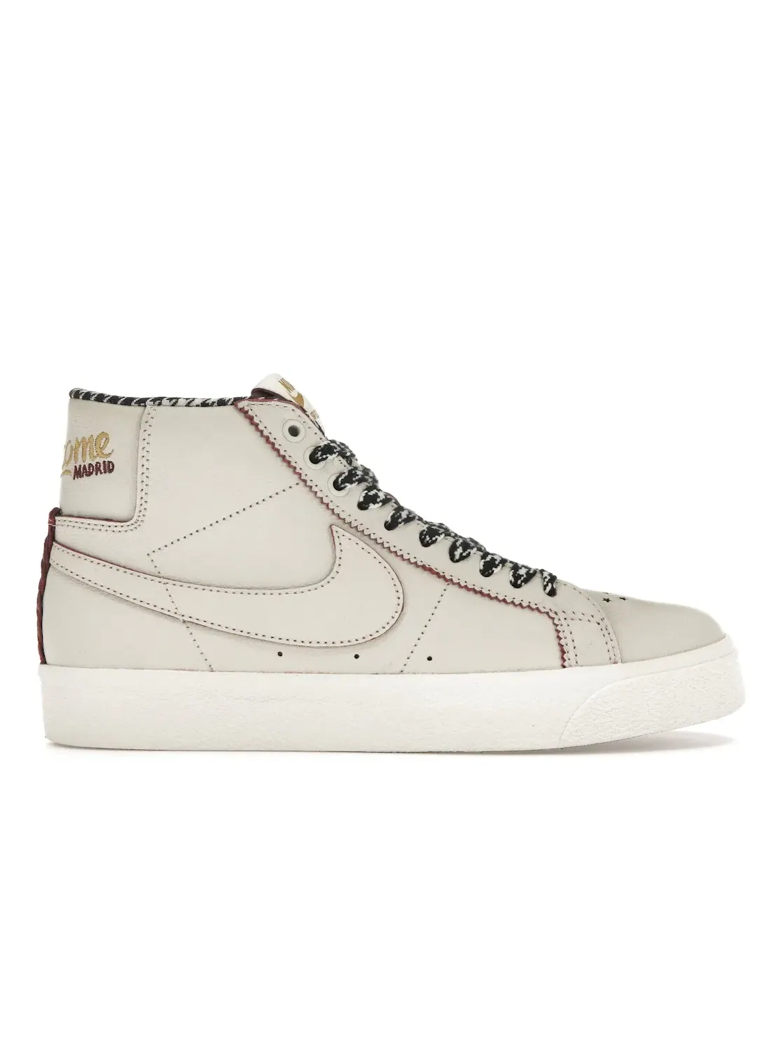 Мужские кроссовки с замшевым верхом Nike SB Zoom Blazer Mid QS Welcome Skateboarding — изображение 1 из 4, темный/белый