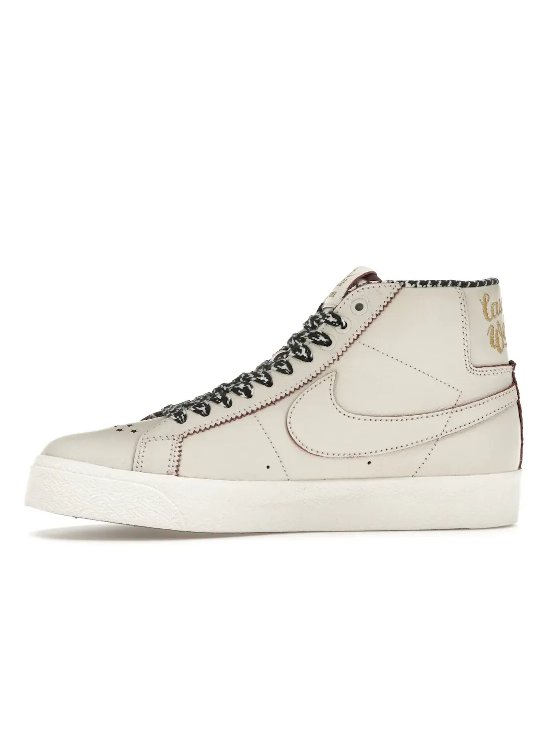 Мужские кроссовки с замшевым верхом Nike SB Zoom Blazer Mid QS Welcome Skateboarding — изображение 3 из 4, темный/белый