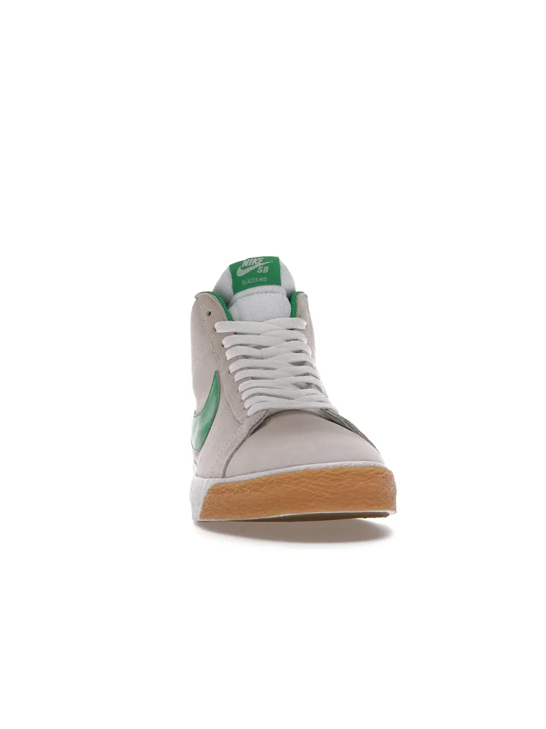 Мужские кроссовки Nike SB Zoom Blazer Mid — изображение 2 из 4, белый/зеленый-белый