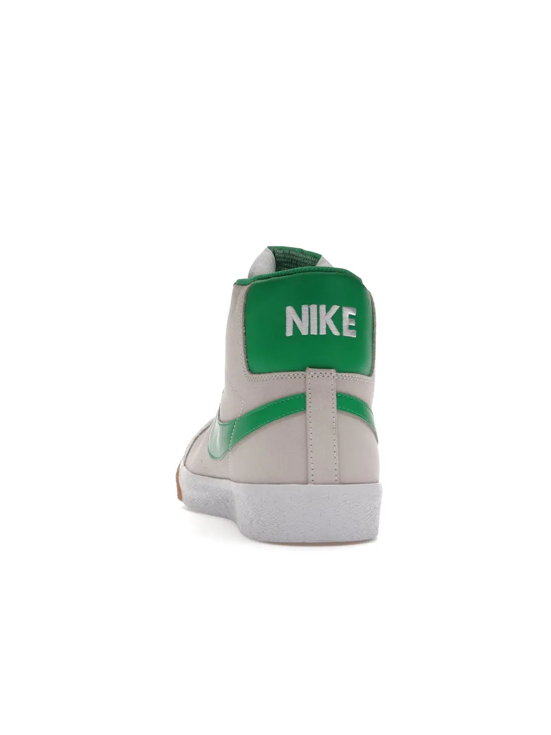 Мужские кроссовки Nike SB Zoom Blazer Mid — изображение 4 из 4, белый/зеленый-белый