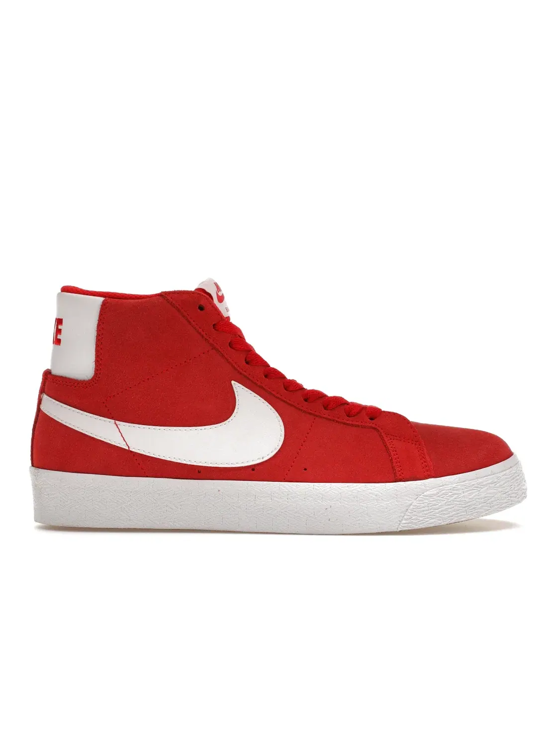Мужские кроссовки с высоким верхом Nike SB Zoom Blazer Mid — изображение 1 из 4, красный/белый