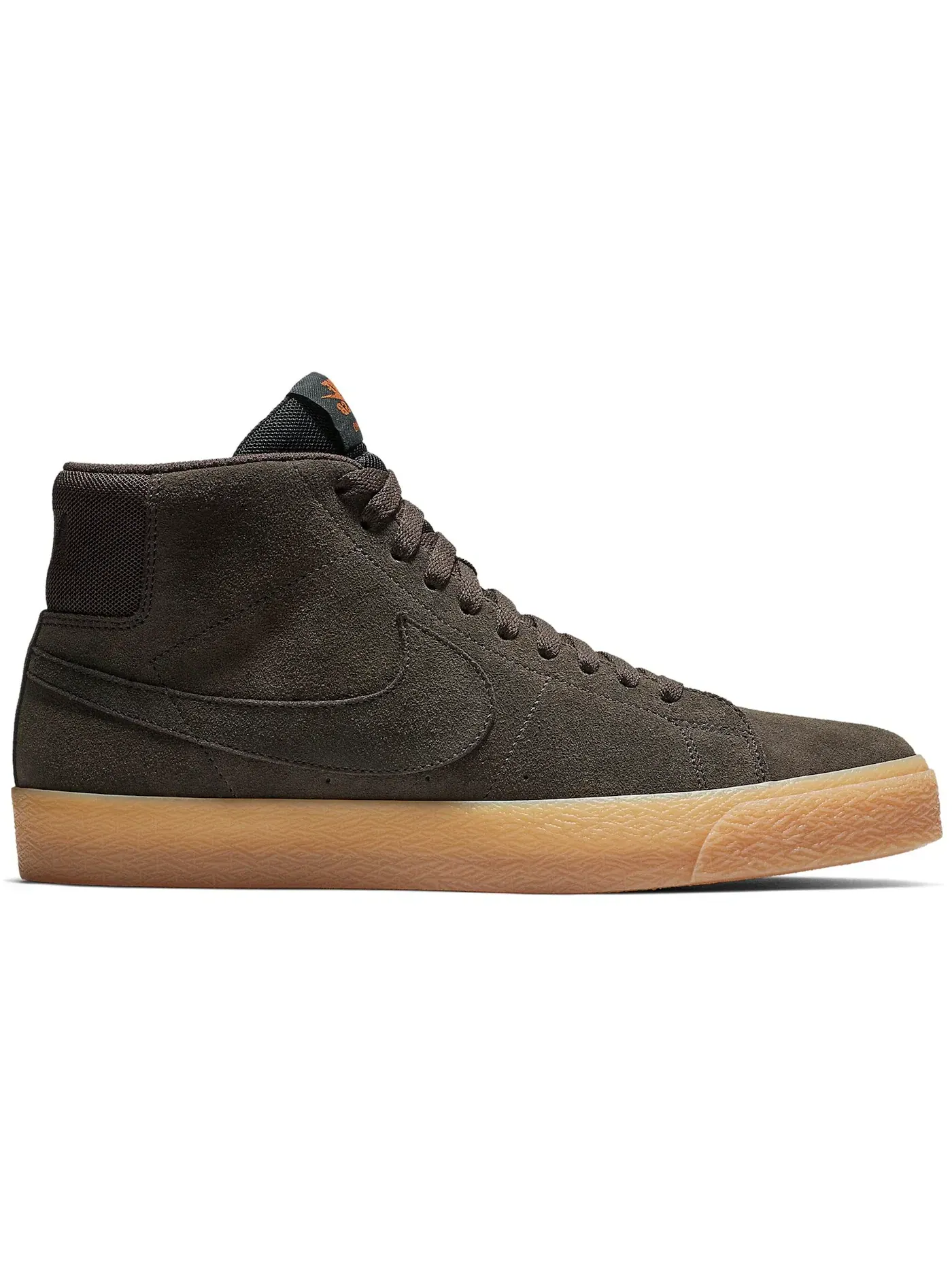 Мужские кроссовки для повседневной носки Nike SB Zoom Blazer Mid — изображение 1 из 1, коричневый