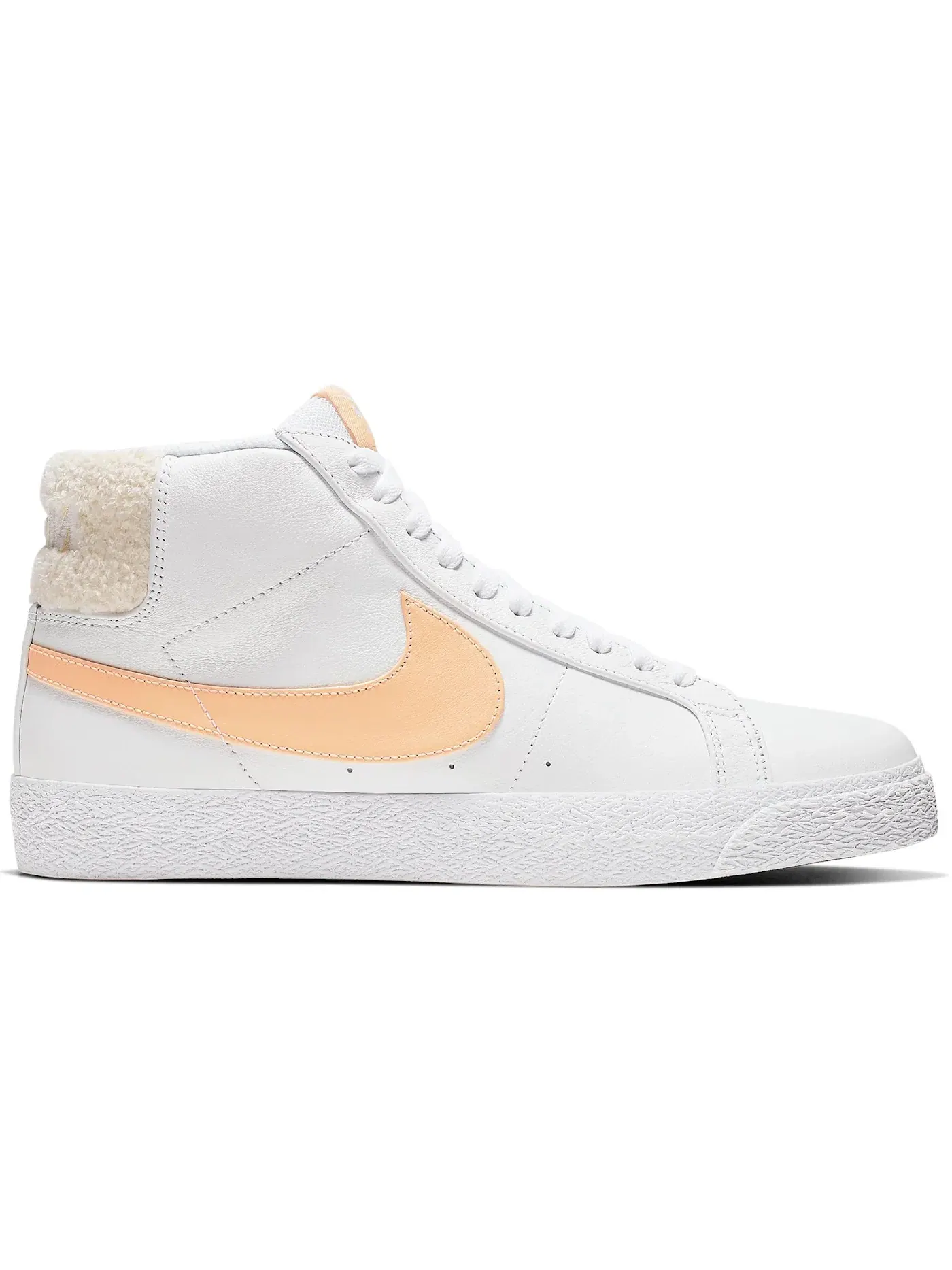 Мужские кроссовки Lifestyle Nike SB Zoom Blazer Mid — изображение 1 из 1, белый/золотистый