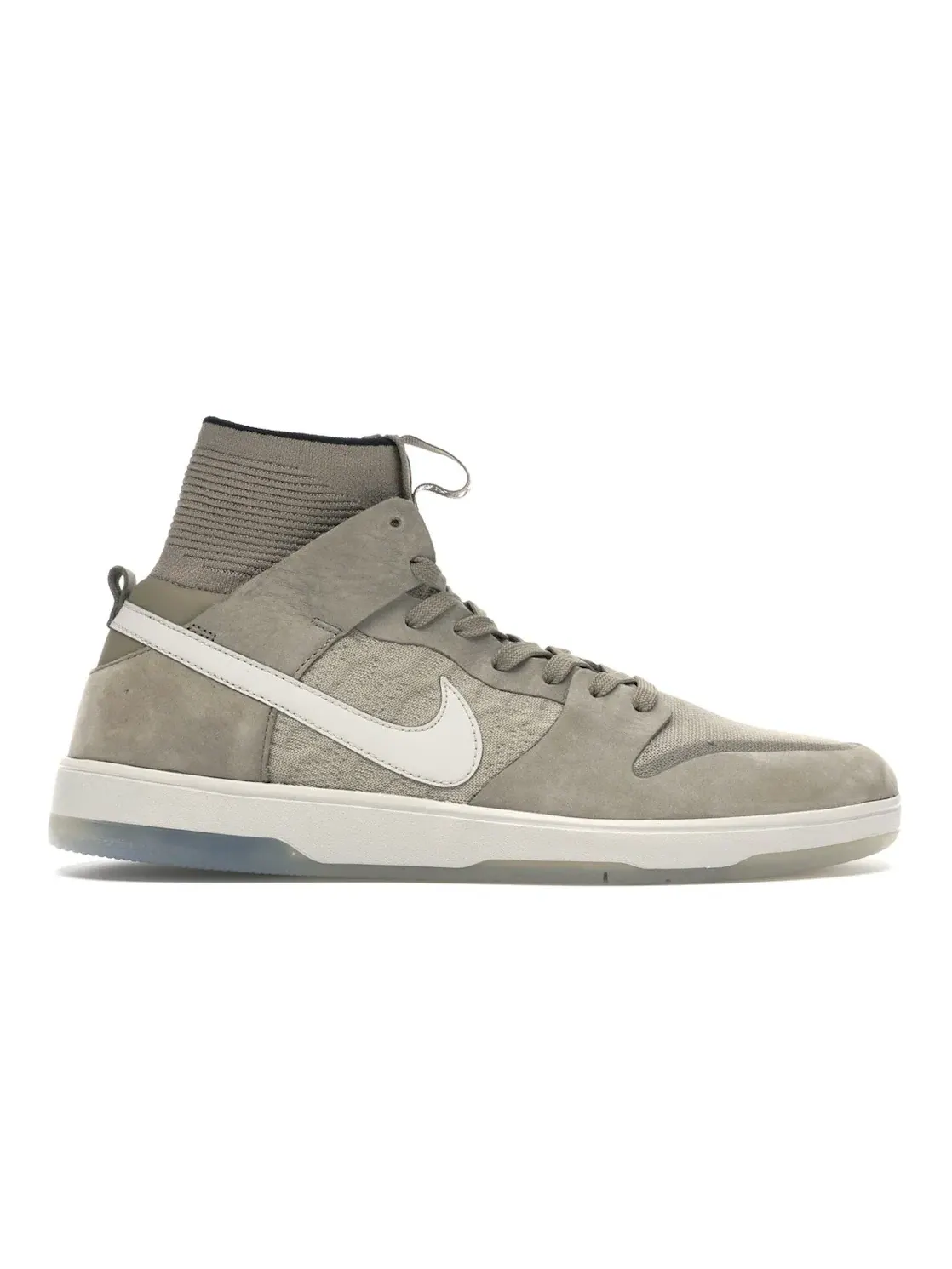 Мужские кроссовки для скейтбординга Nike SB Zoom Dunk High Elite — изображение 1 из 4, хаки/светлый-черный