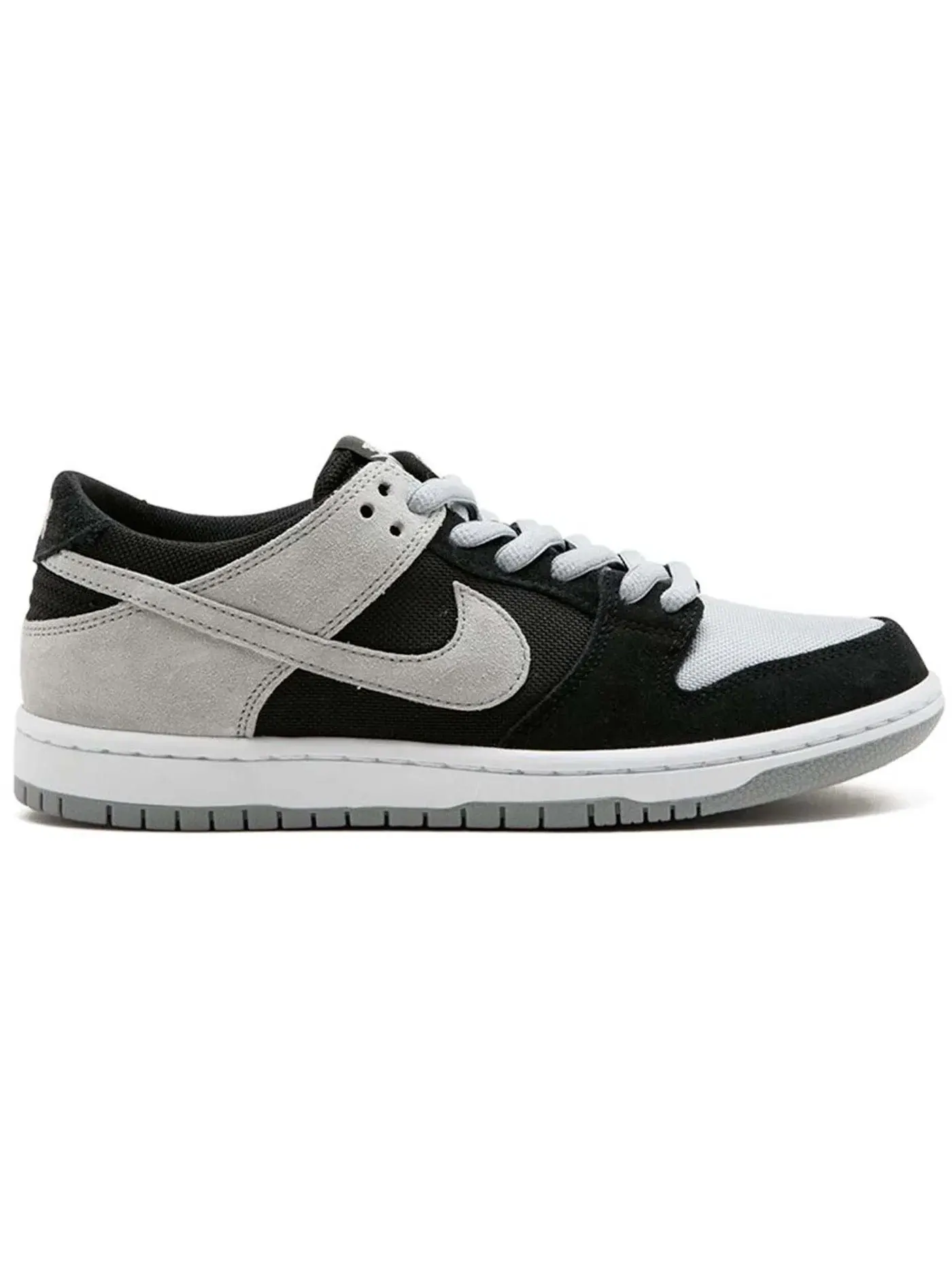 Мужские кроссовки Nike SB Zoom Dunk Low Pro Nike — изображение 1 из 1, черный/серый-белый-белый