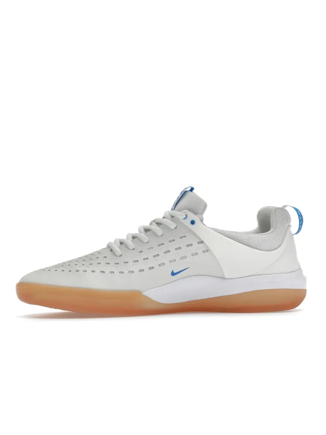Мужские кроссовки с длинным шнурованием Nike SB Zoom Nyjah 3 — изображение 3 из 4, белый белый белый синий