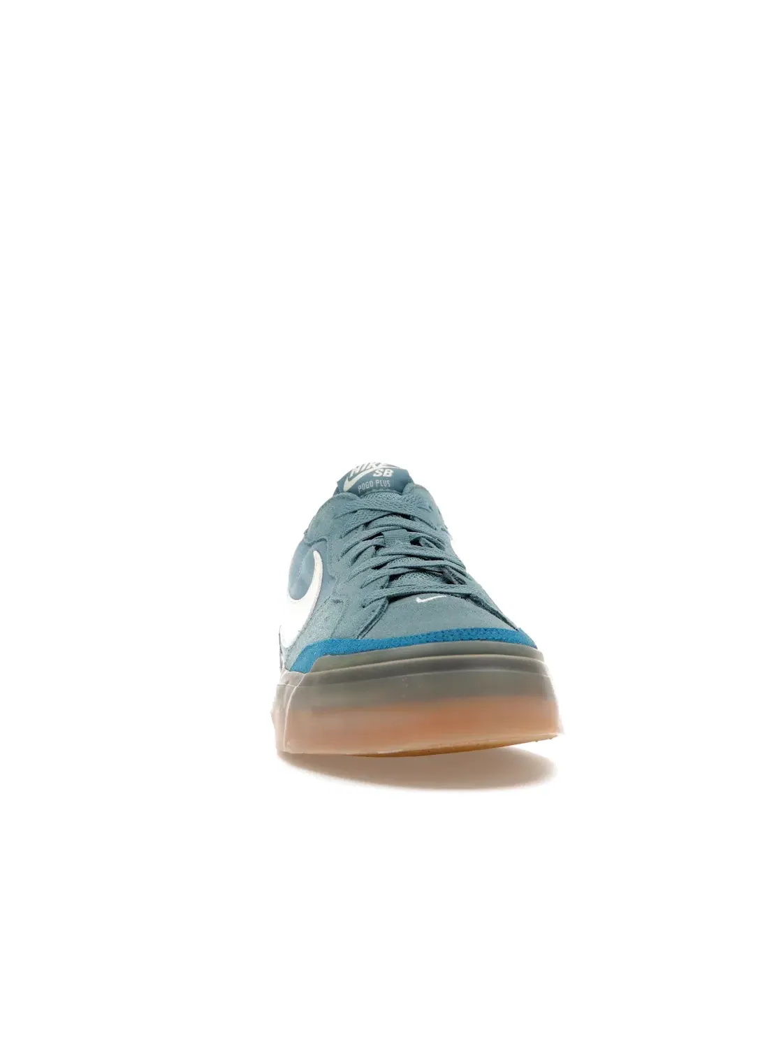 Женские кроссовки для бега Nike SB Zoom Pogo Plus — изображение 2 из 4, голубой/зеленый/голубой