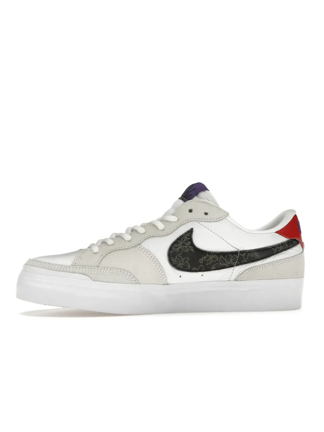 Женские кроссовки для скейтбординга Nike SB Zoom Pogo Plus Nike — изображение 3 из 4, белый/красный/черный