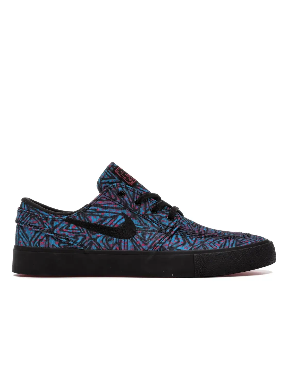 Мужские кроссовки с кожаным верхом Nike SB Zoom Stefan Janoski Canvas — изображение 1 из 4, черный