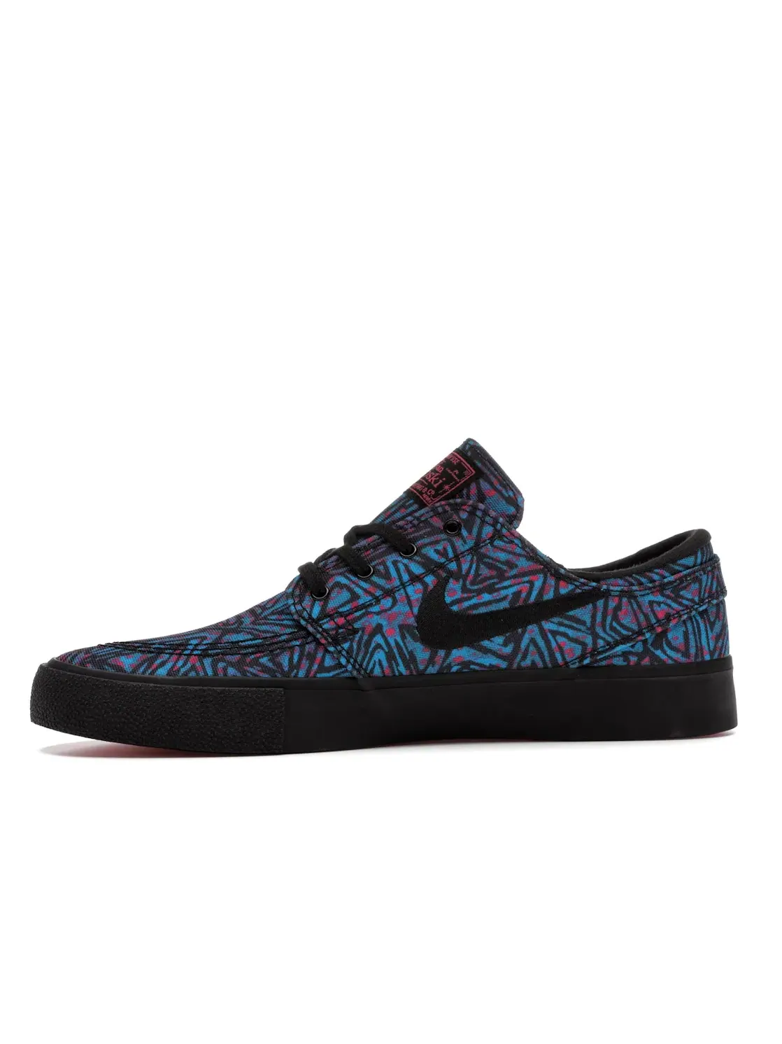Мужские кроссовки с кожаным верхом Nike SB Zoom Stefan Janoski Canvas — изображение 3 из 4, черный