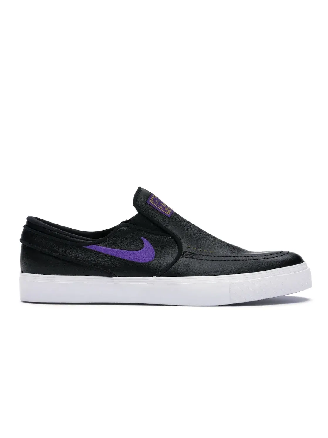 Мужские кроссовки с длинным шнурком Nike SB Zoom Stefan Janoski Slip Nike — изображение 1 из 4, черный/фиолетовый