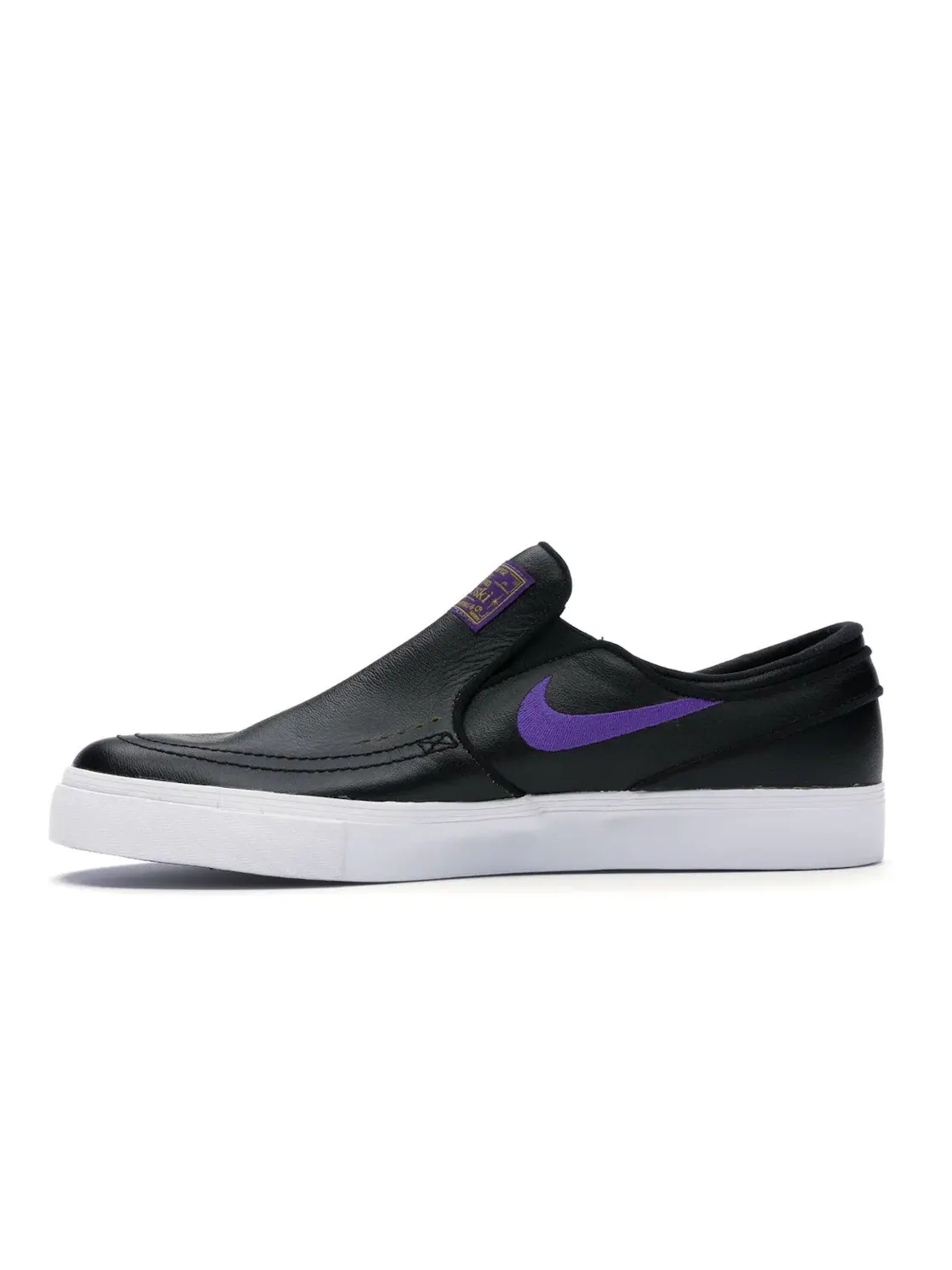 Мужские кроссовки с длинным шнурком Nike SB Zoom Stefan Janoski Slip Nike — изображение 3 из 4, черный/фиолетовый