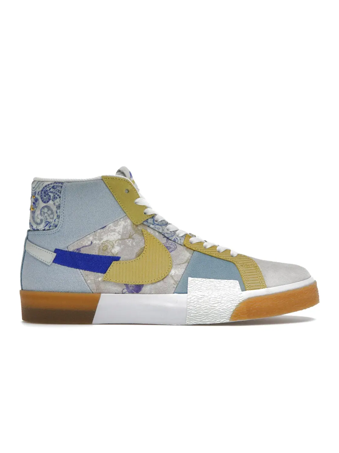 Мужские кроссовки с принтом Nike SB Zoom Blazer Mid Premium Nike — изображение 1 из 4, синий//зеленый/синий