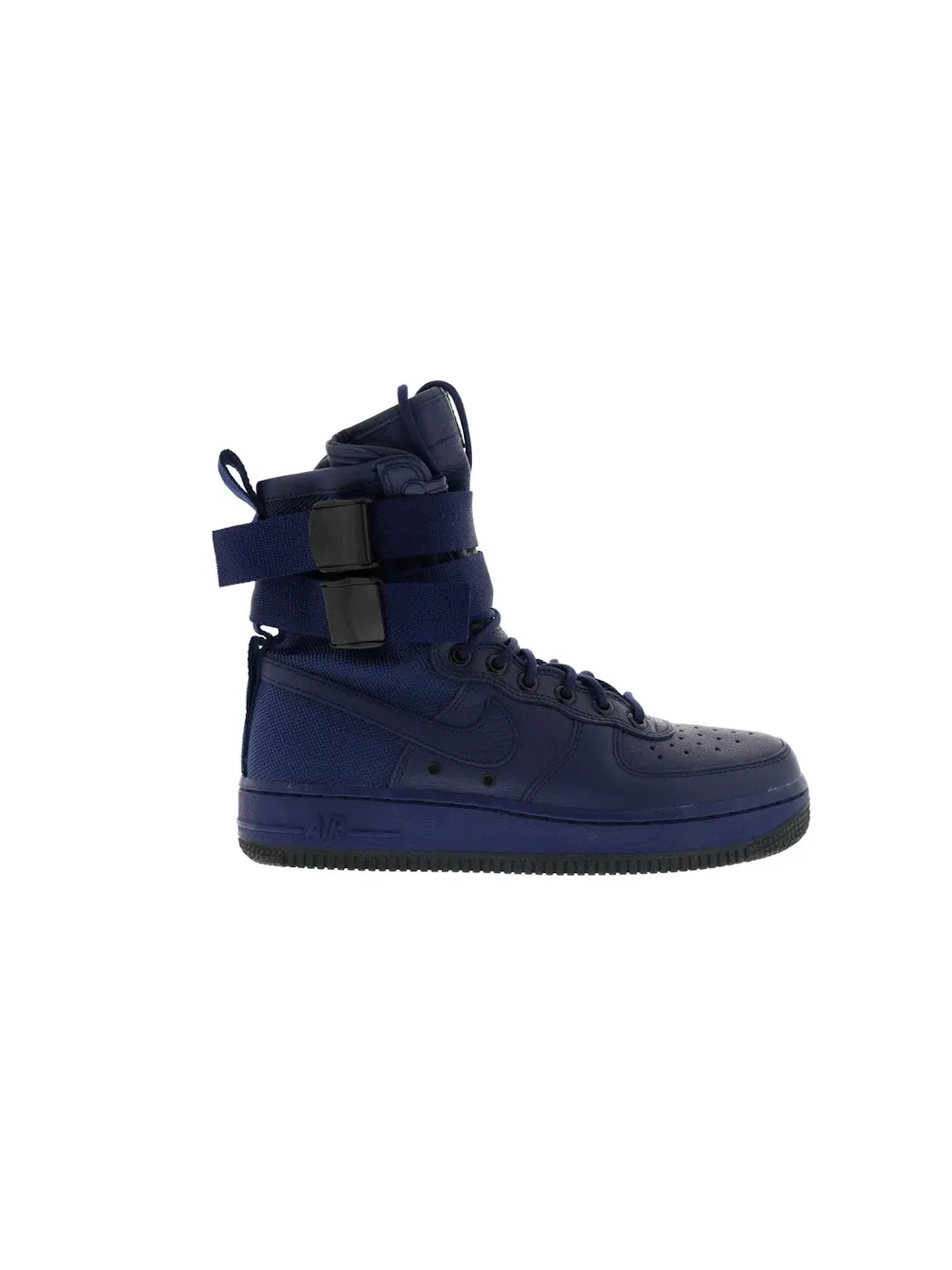 Женские ботинки с высоким голенищем Nike SF Air Force 1 — изображение 1 из 4, синий/синий-черный
