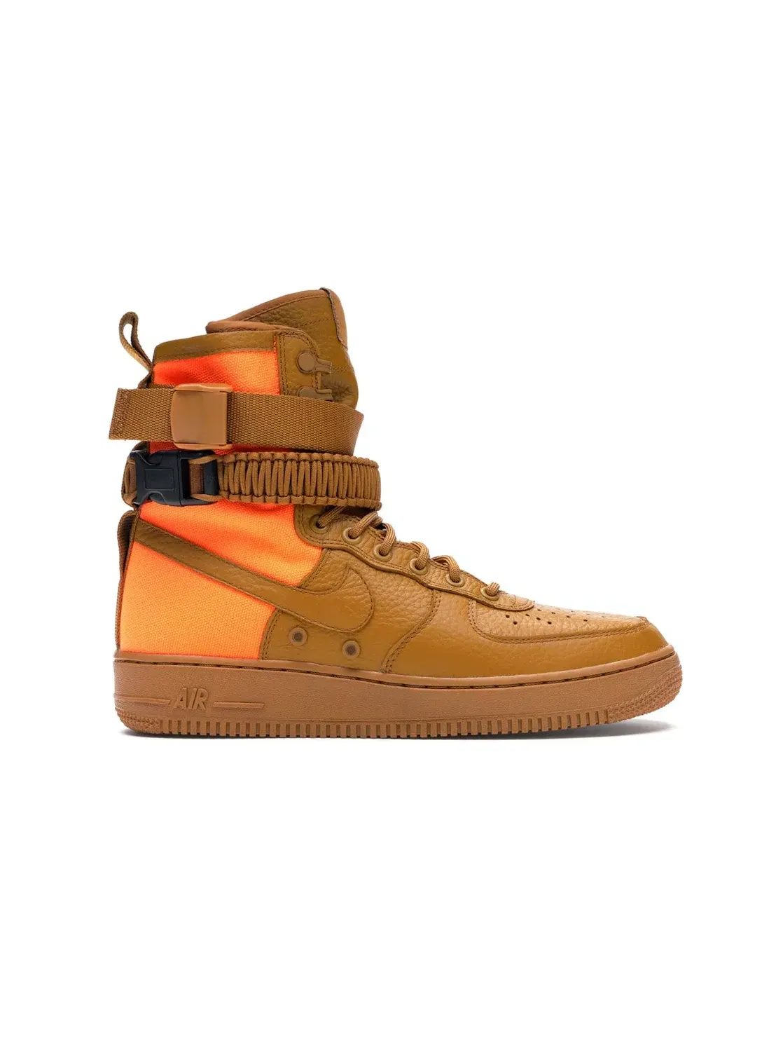 Мужские кроссовки высокие с тактическим дизайном Nike SF Air Force 1 High — изображение 1 из 4, серый